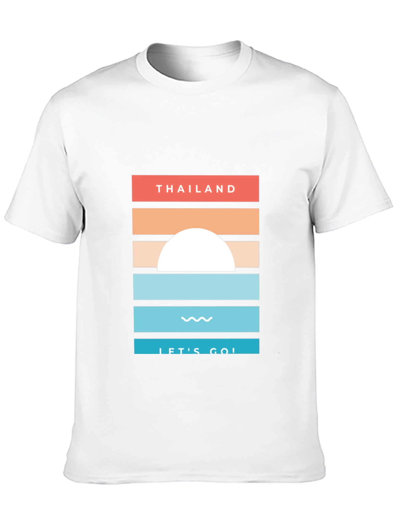 Thailand Sunset T-Shirt - Lets Go!