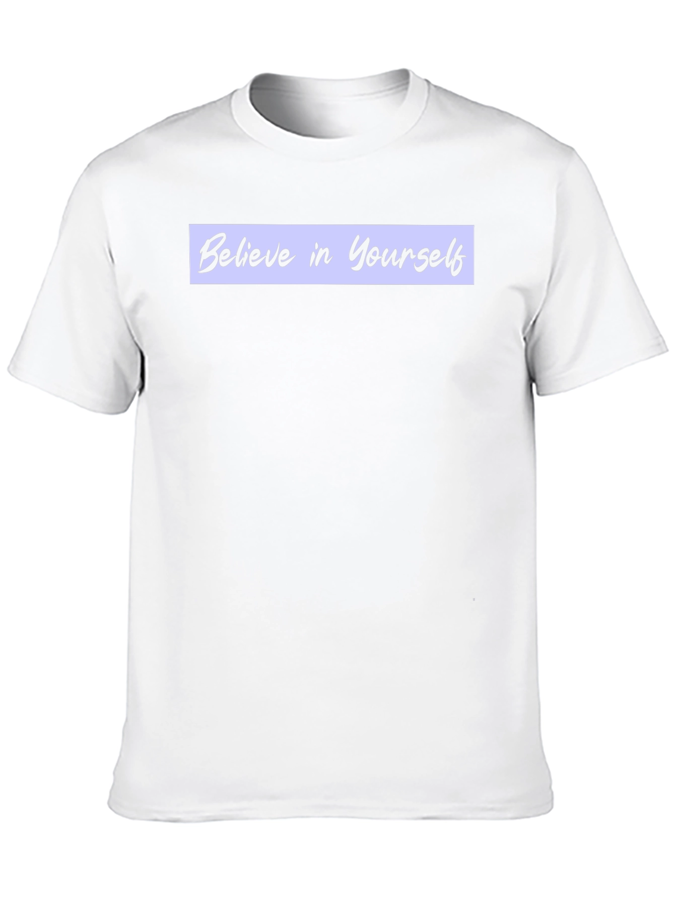 Believe in Yourself Black Graphic Tee