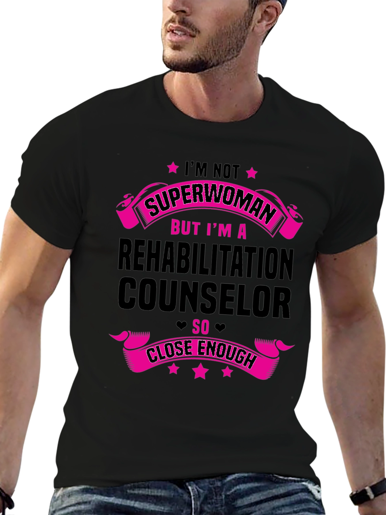 Rehabilitation Counselor T-Shirt - Superwoman Gift