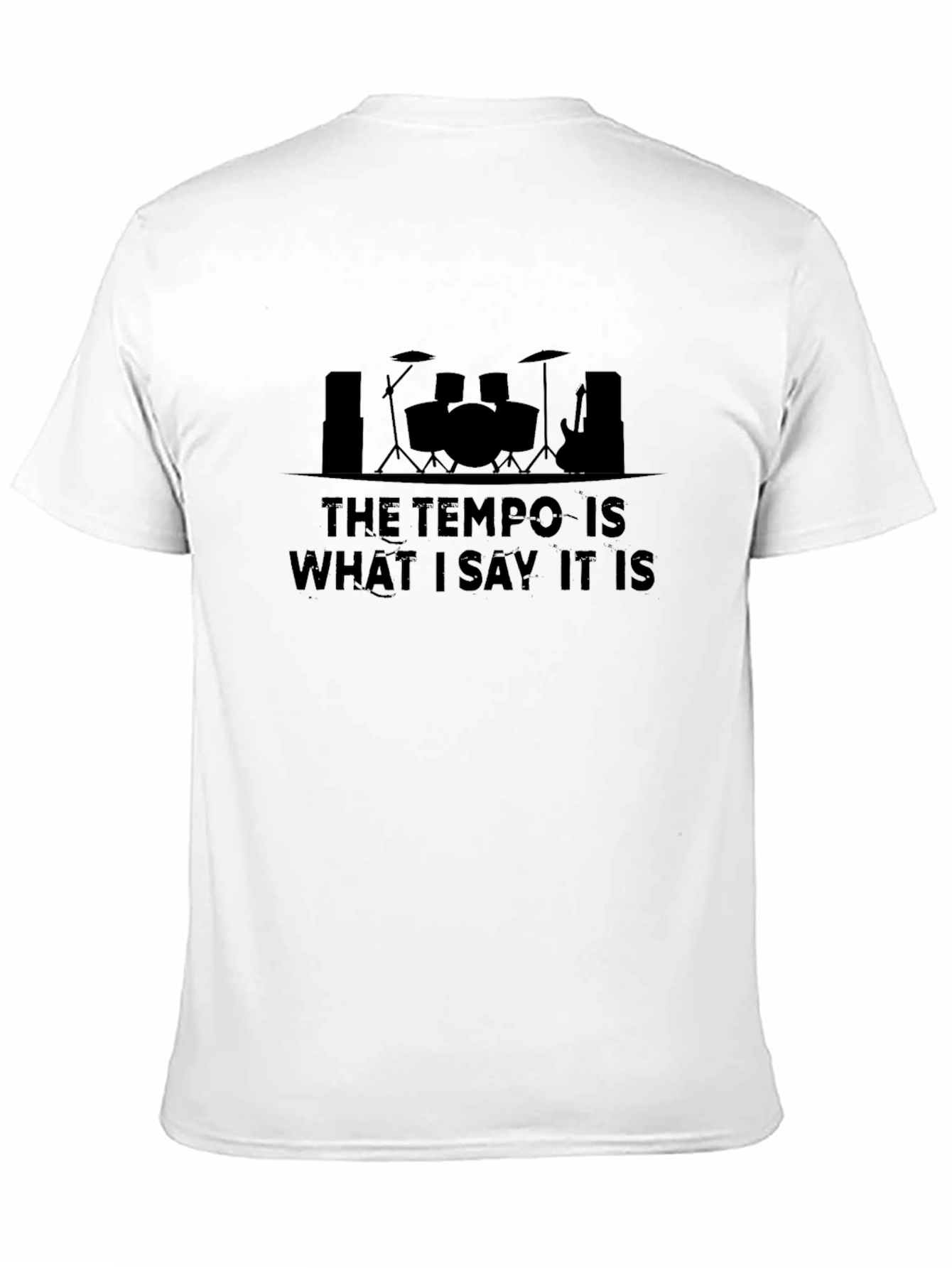 Drummer Tempo T-Shirt: Music Lover Gift