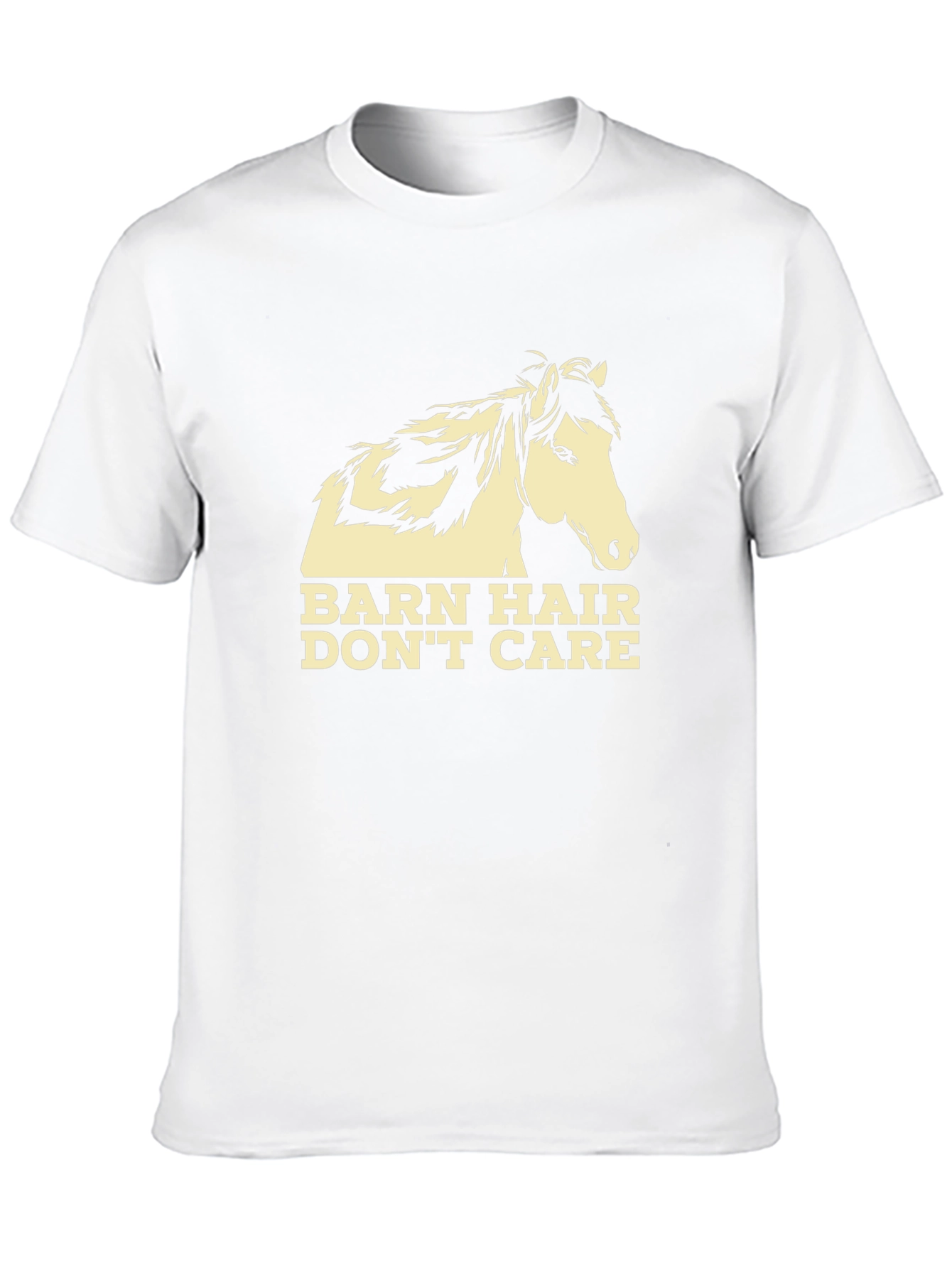 Barn Hair Dont Care Horse Graphic Tee