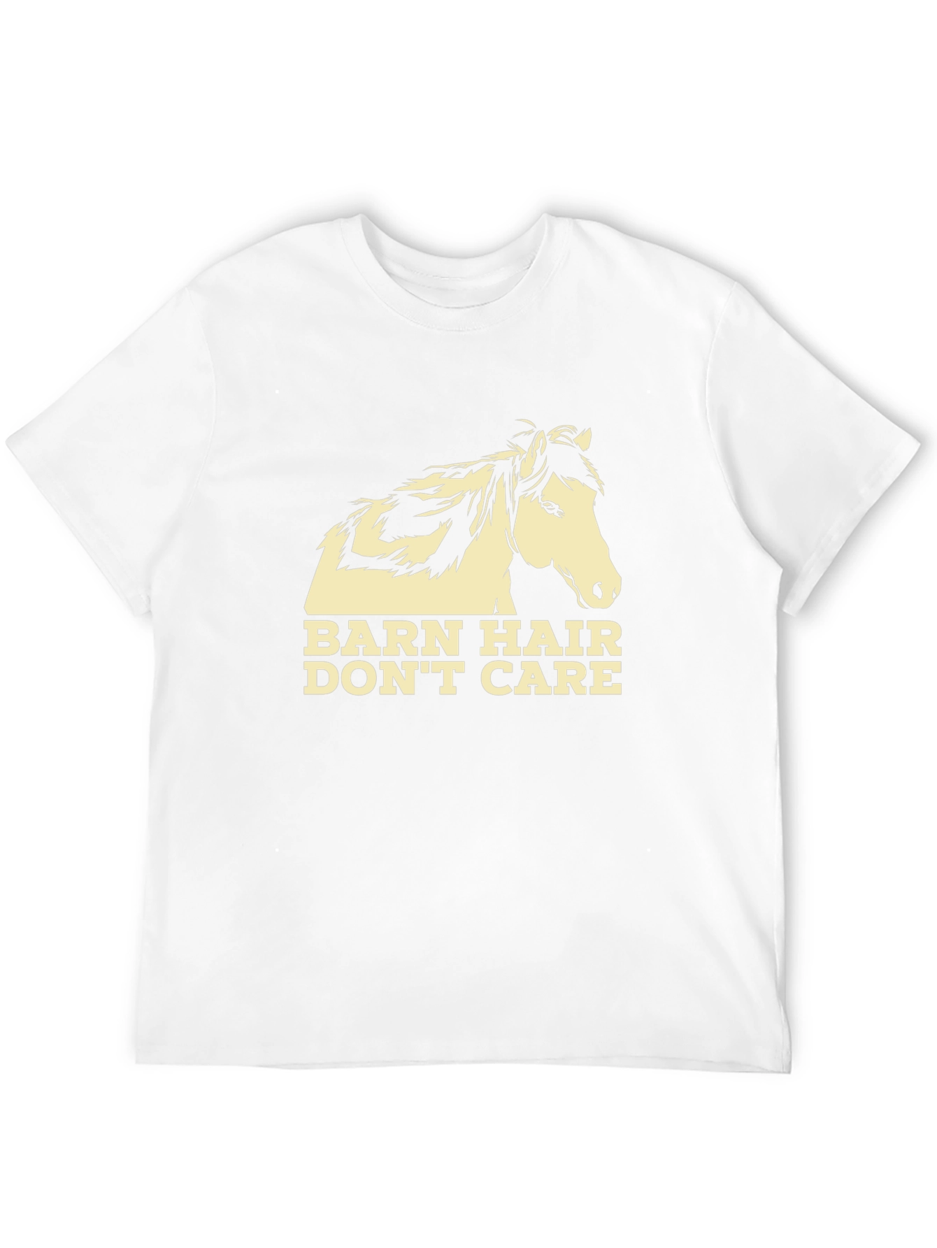 Barn Hair Dont Care Horse Graphic Tee