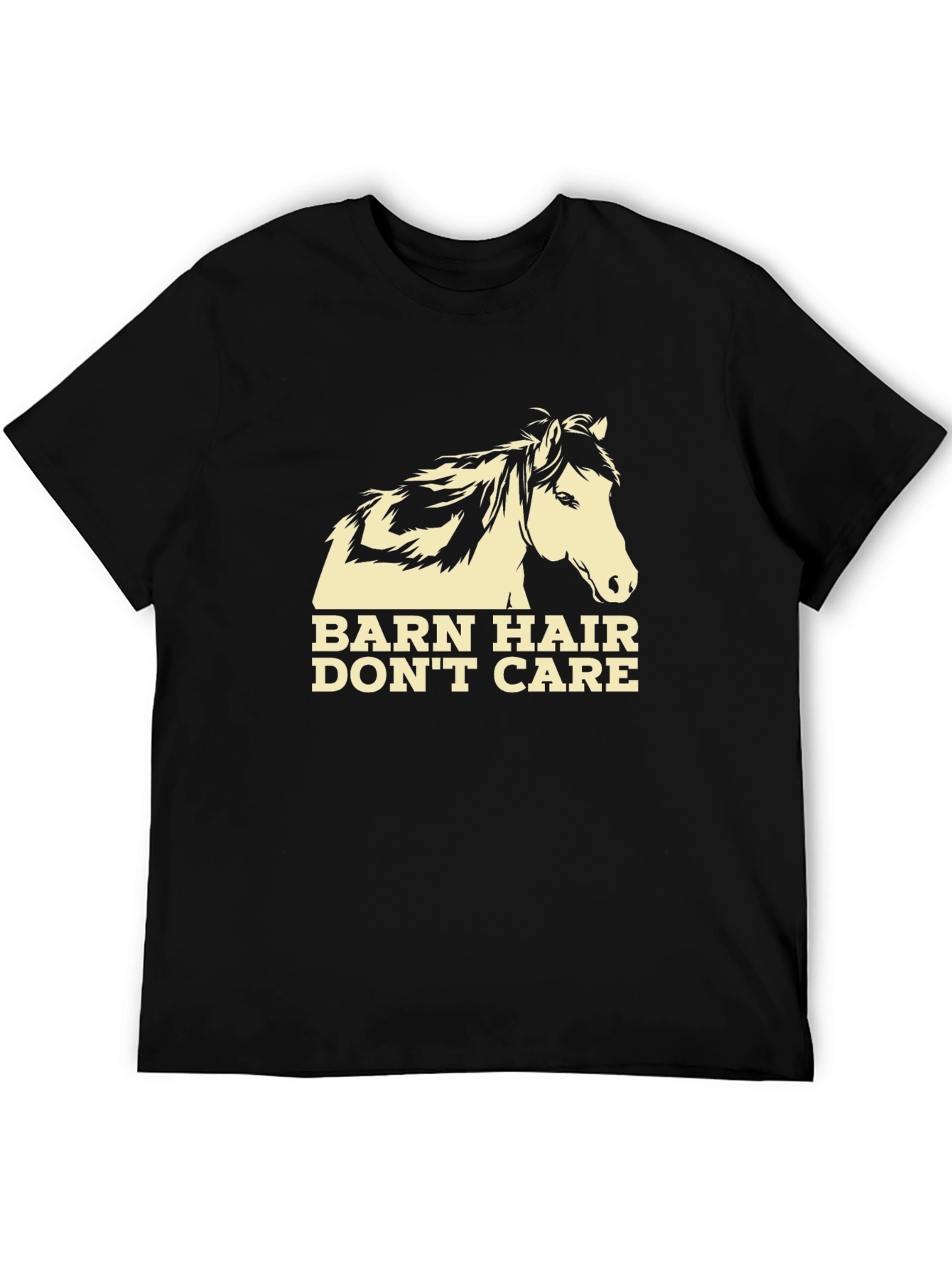 Barn Hair Dont Care Horse Graphic Tee