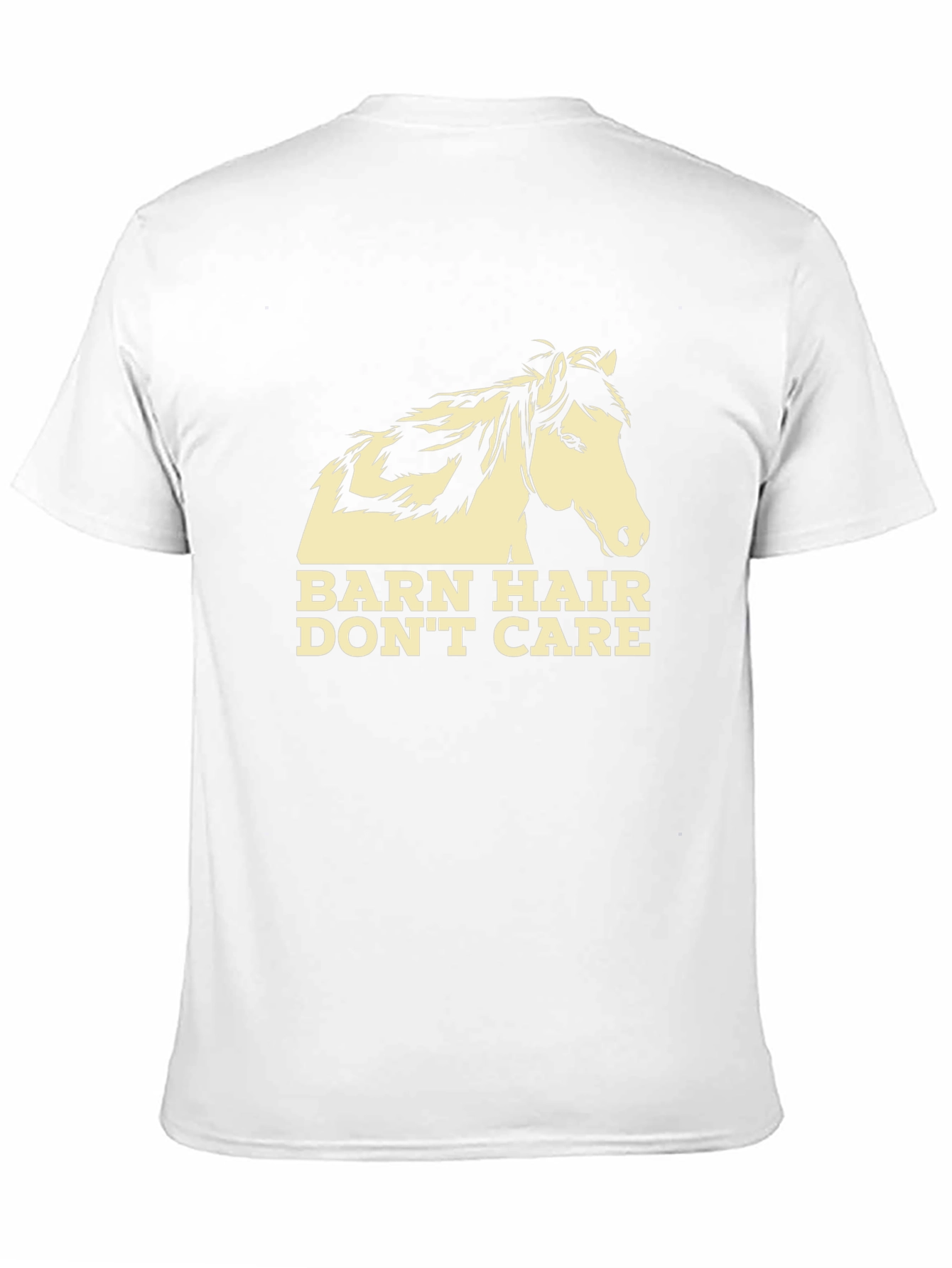 Barn Hair Dont Care Horse Graphic Tee