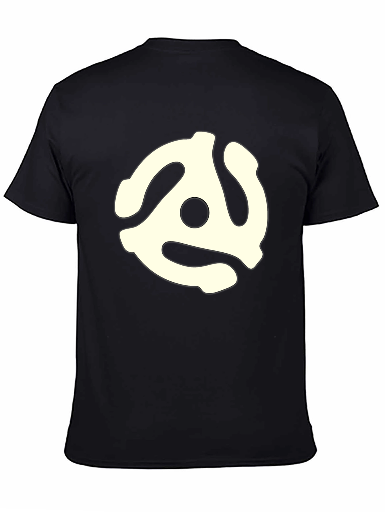 Retro 45 RPM Record Adapter T-Shirt