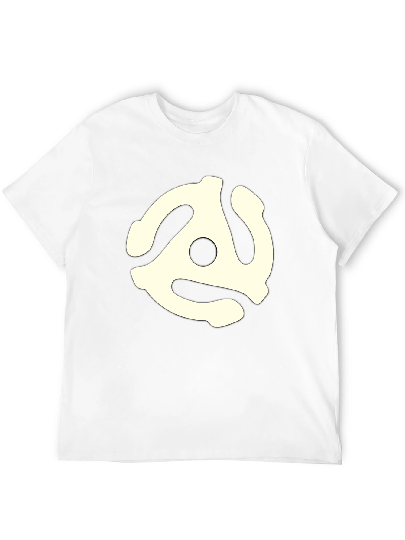 Retro 45 RPM Record Adapter T-Shirt