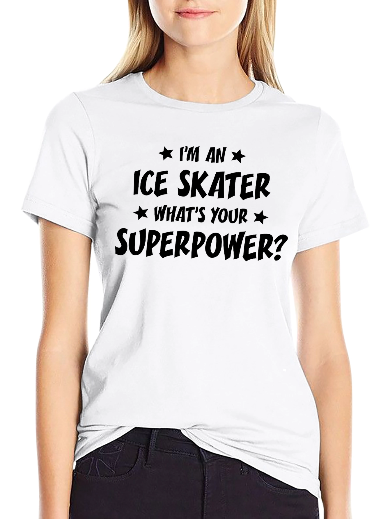 Ice Skater Superpower T-Shirt