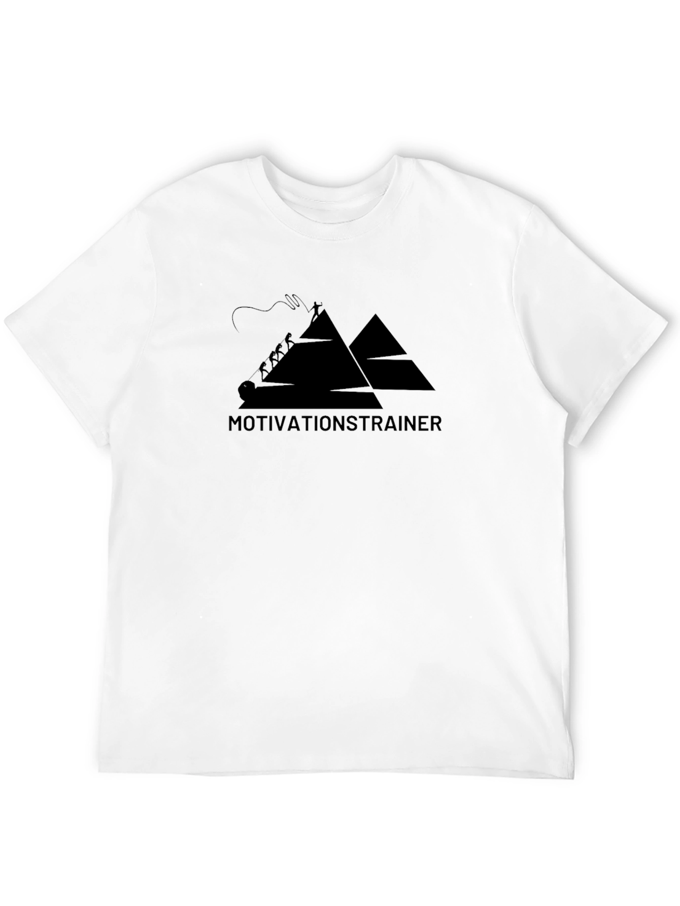 Motivation Trainer Black T-Shirt