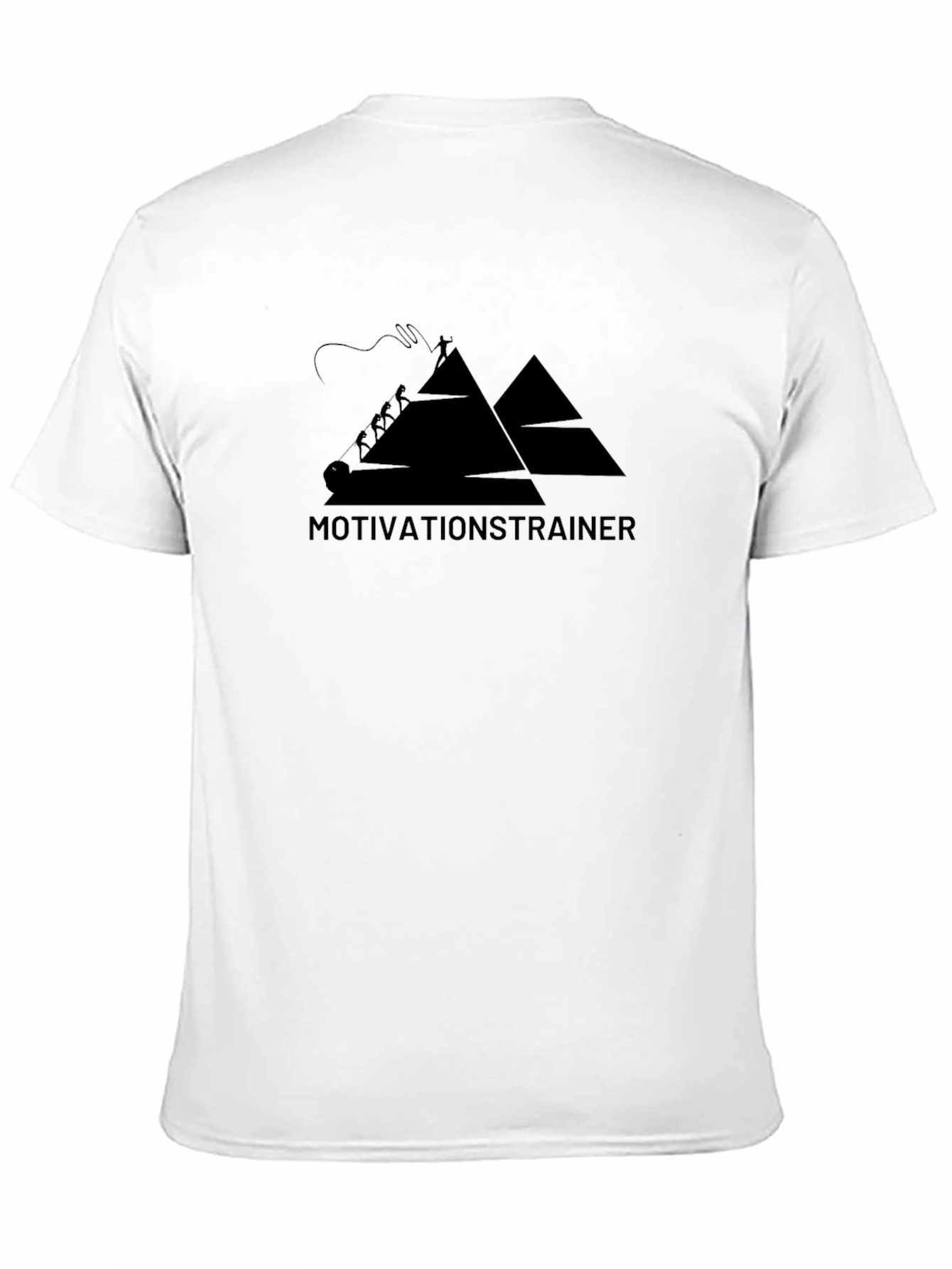 Motivation Trainer Black T-Shirt