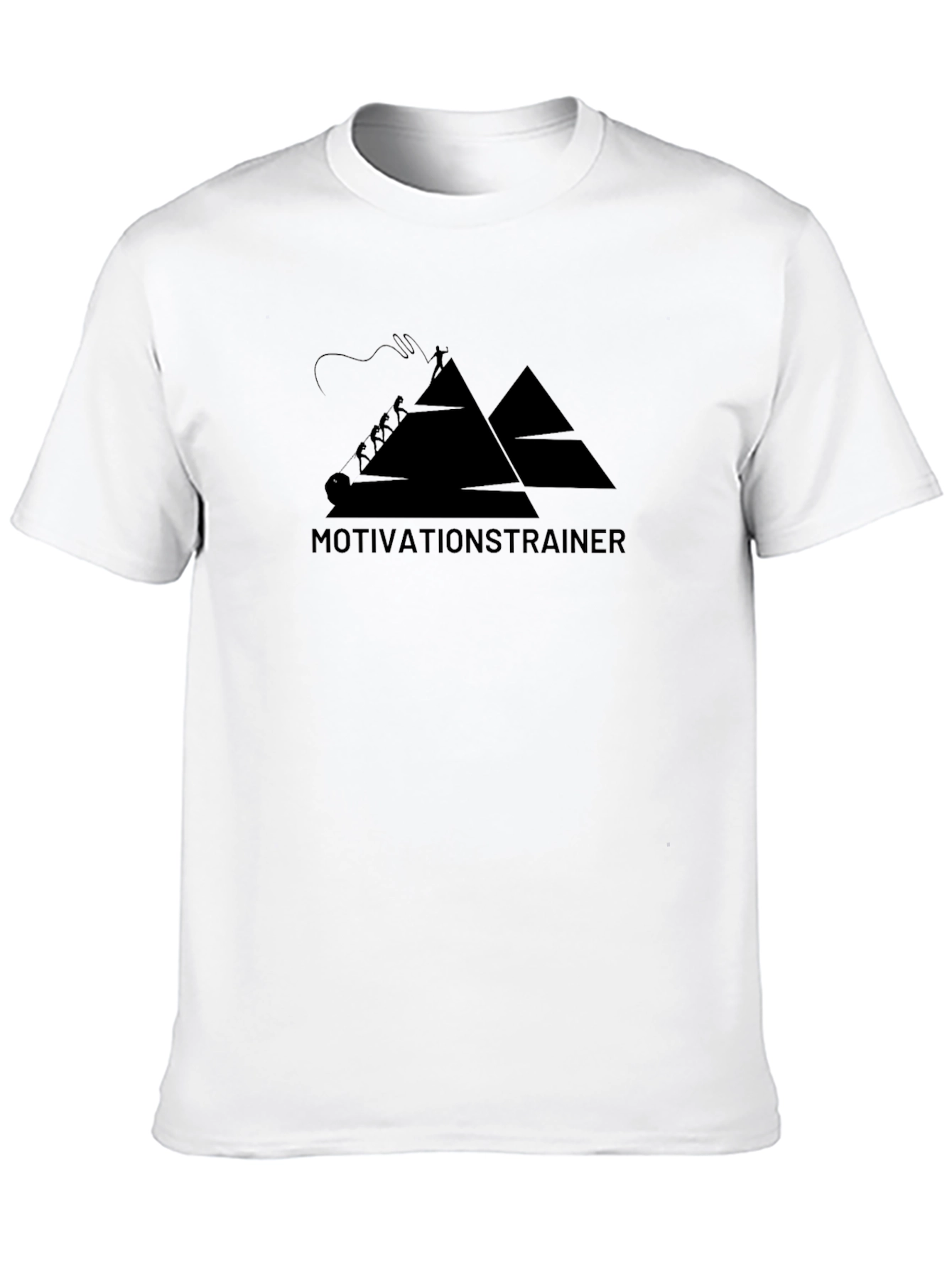 Motivation Trainer Black T-Shirt