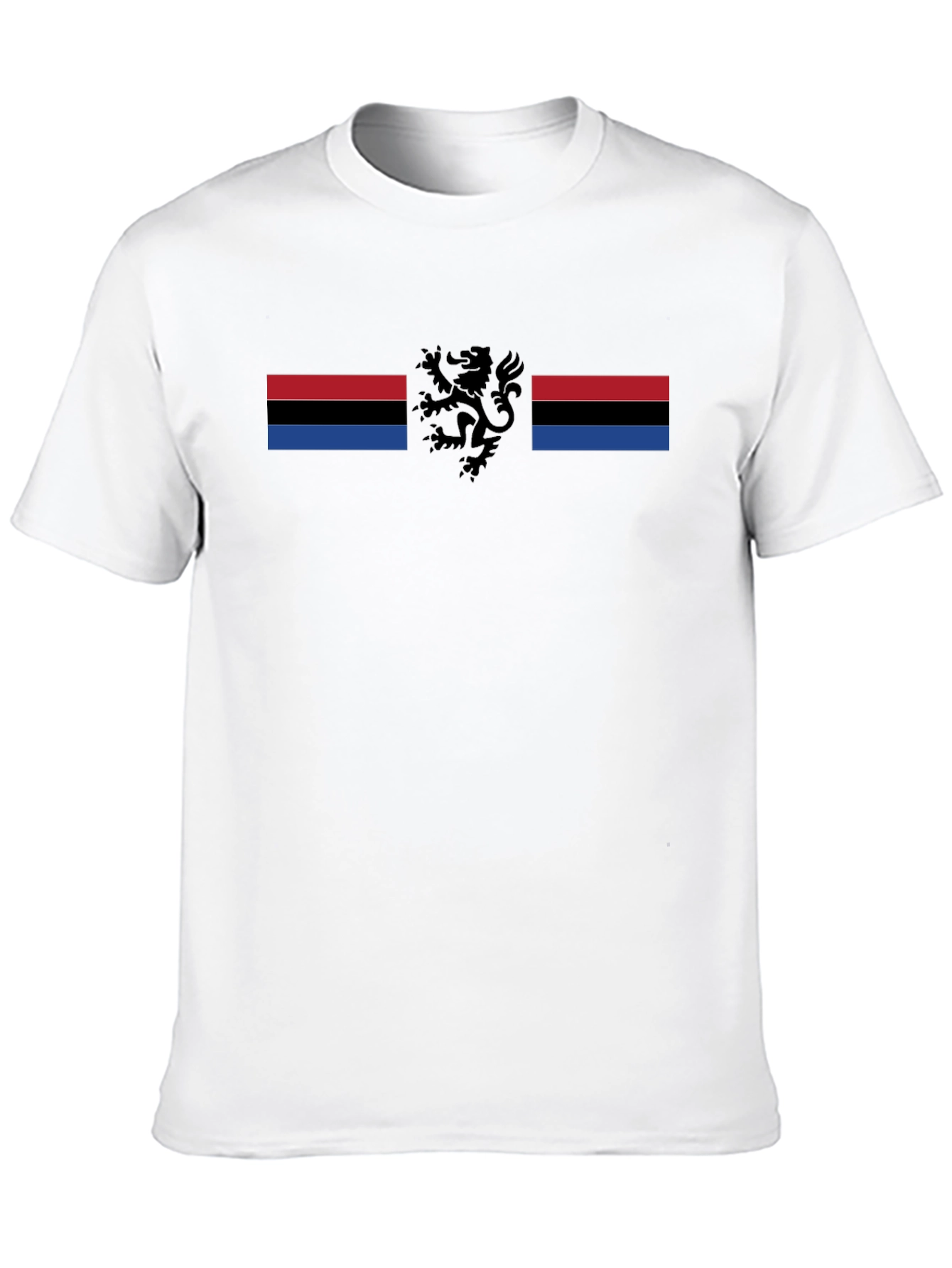 Lion Emblem Graphic Black T-Shirt