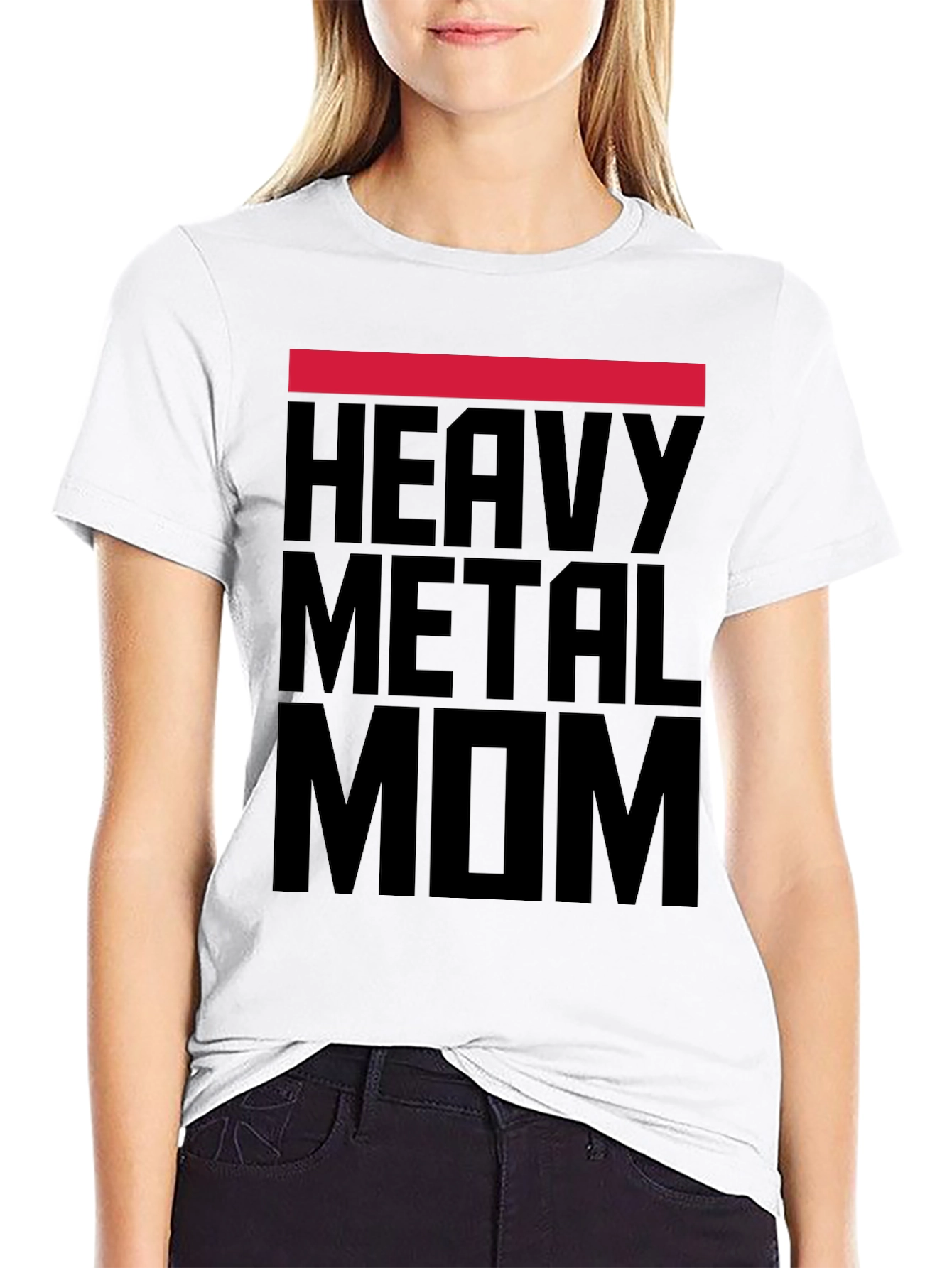 Heavy Metal Mom Black T-Shirt
