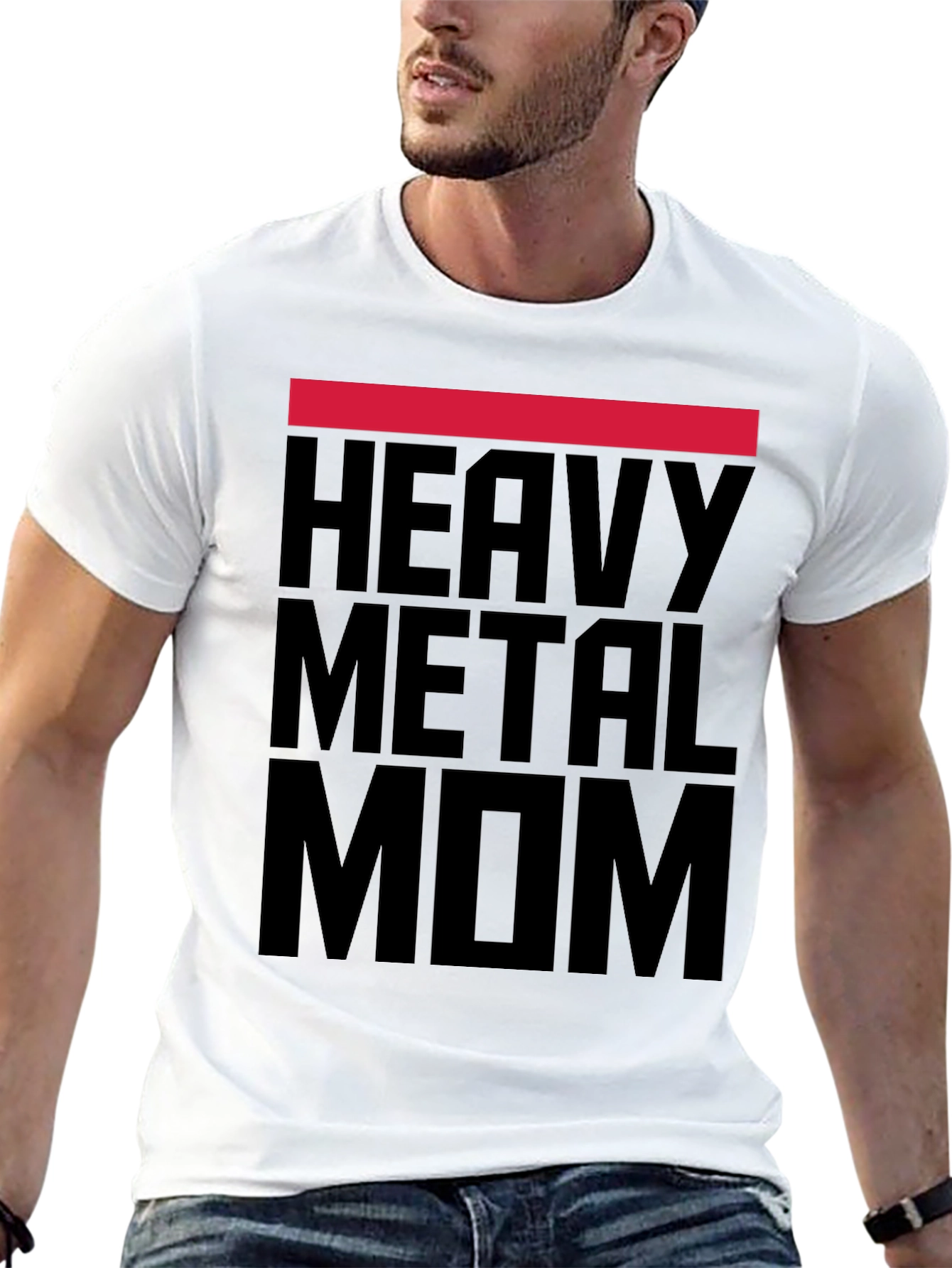 Heavy Metal Mom Black T-Shirt
