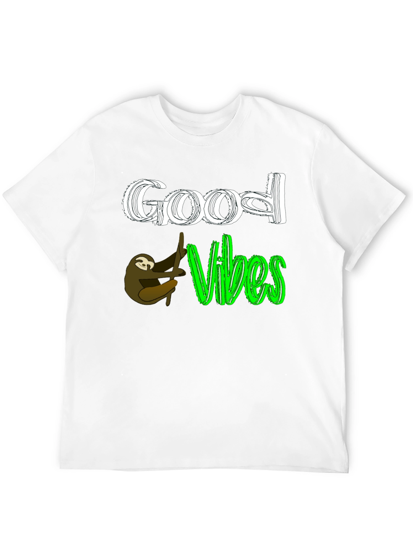 Good Vibes Sloth T-Shirt