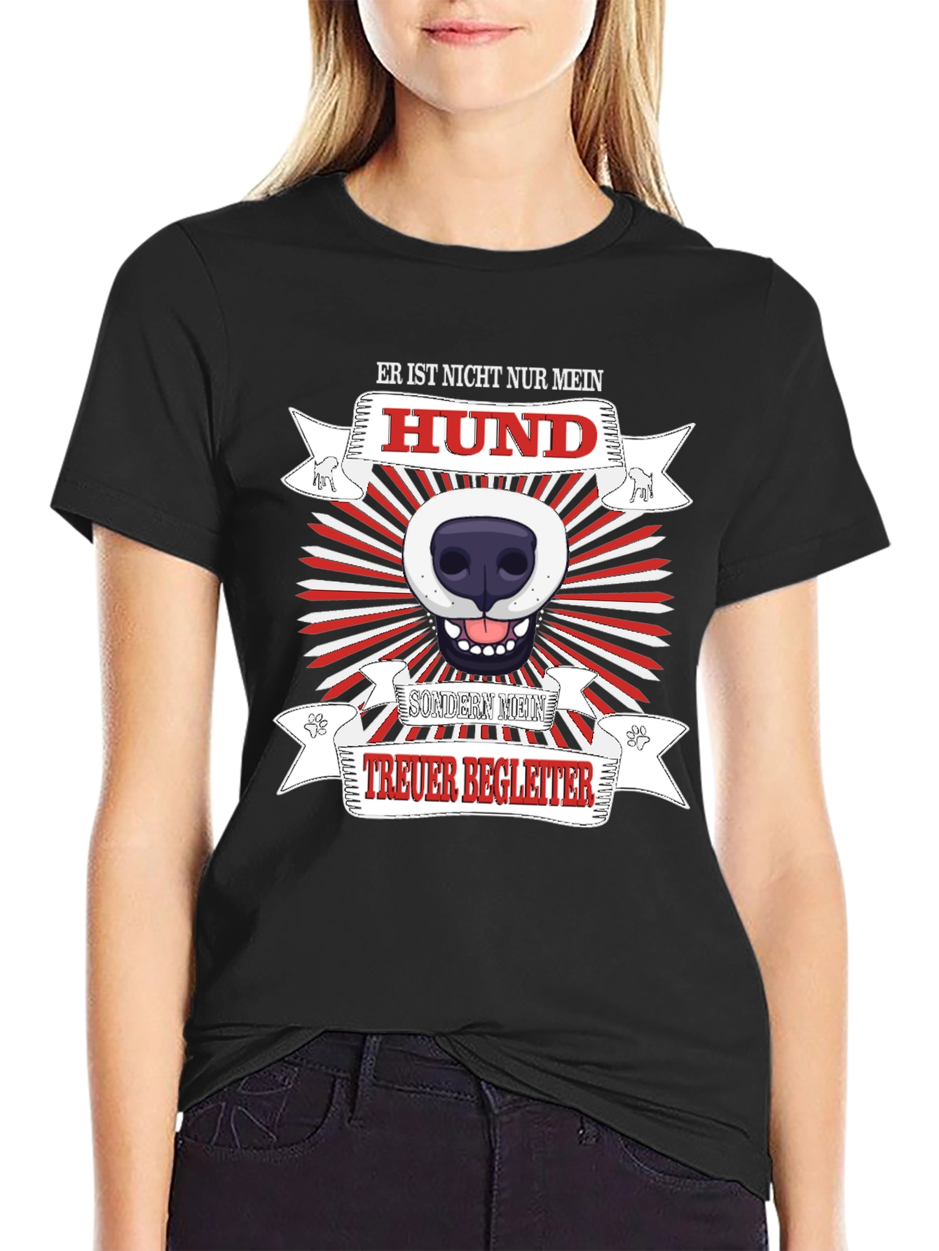 Mens Dog Lover T-Shirt - Loyal Companion Design