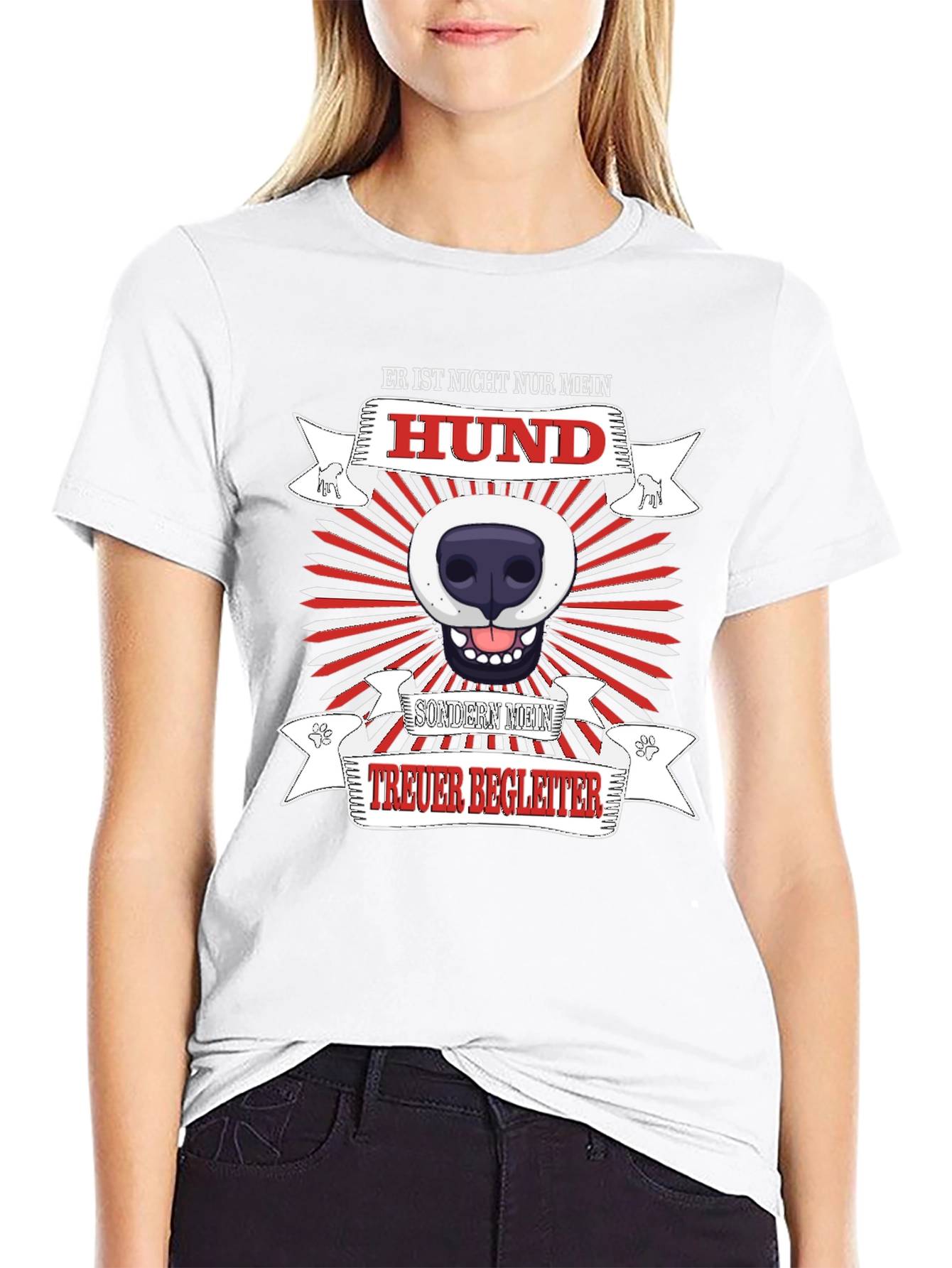 Mens Dog Lover T-Shirt - Loyal Companion Design