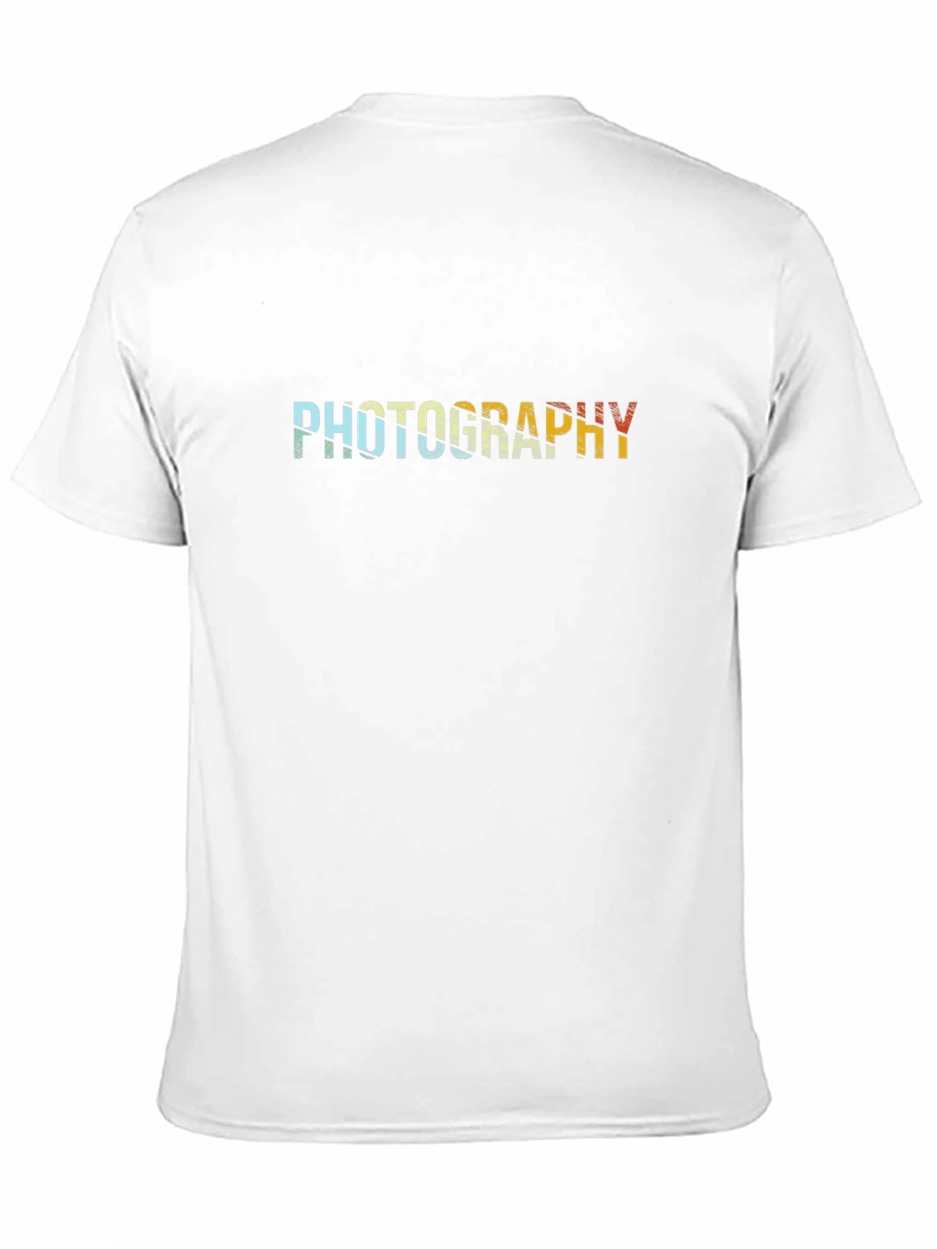 Photography Graphic Tee - Retro Style Black T-Shirt