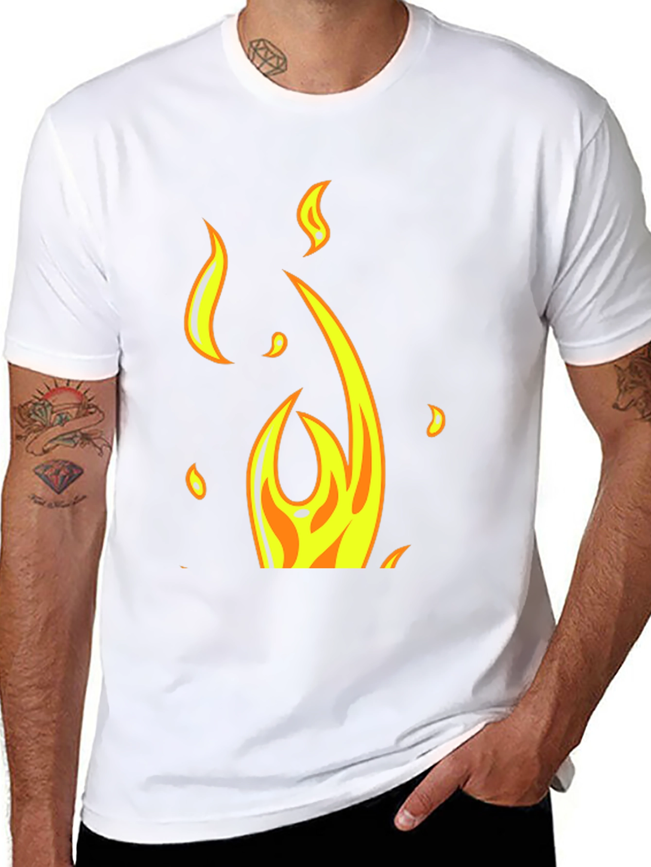 Flaming Hot Graphic T-Shirt