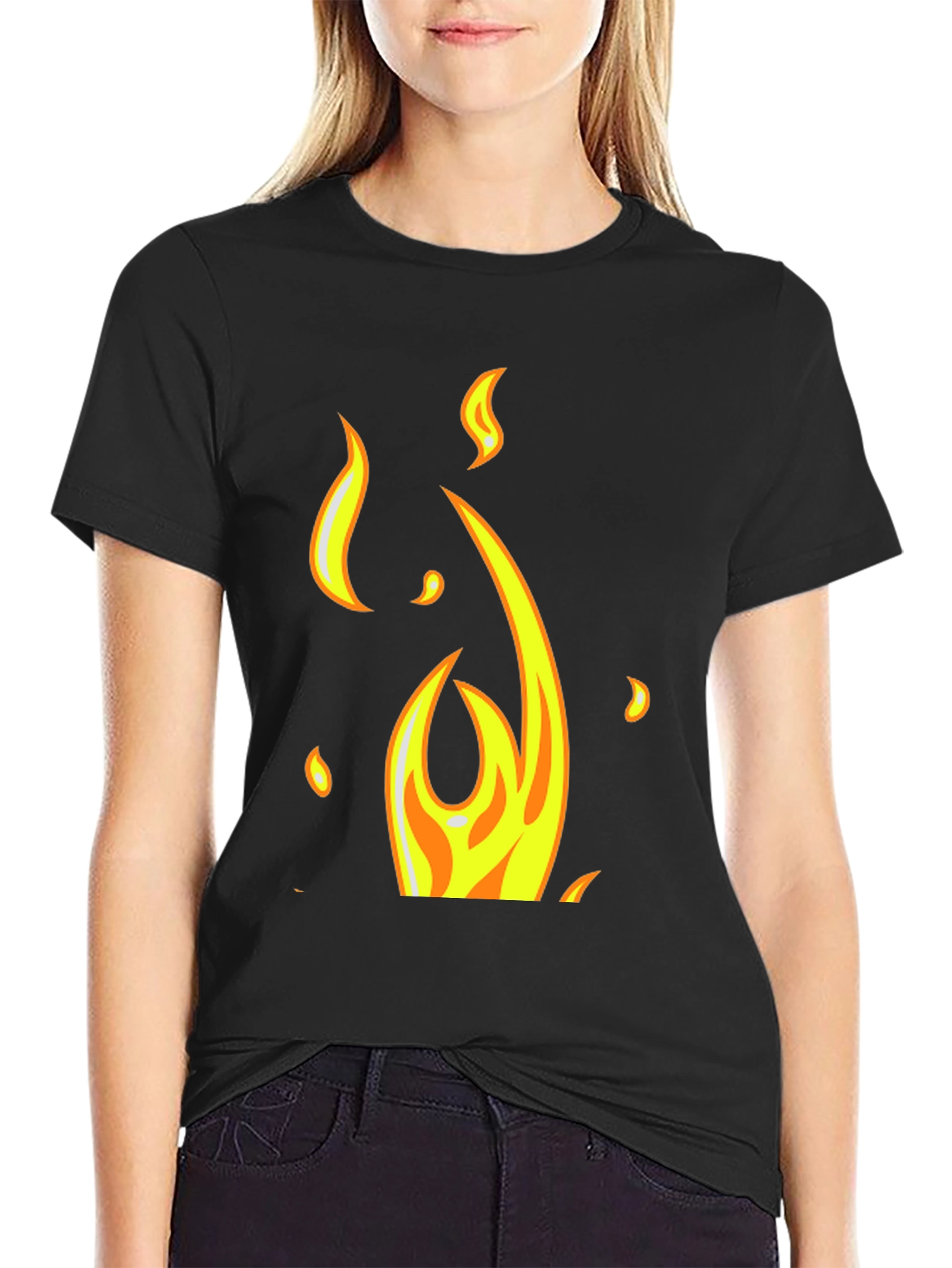 Flaming Hot Graphic T-Shirt