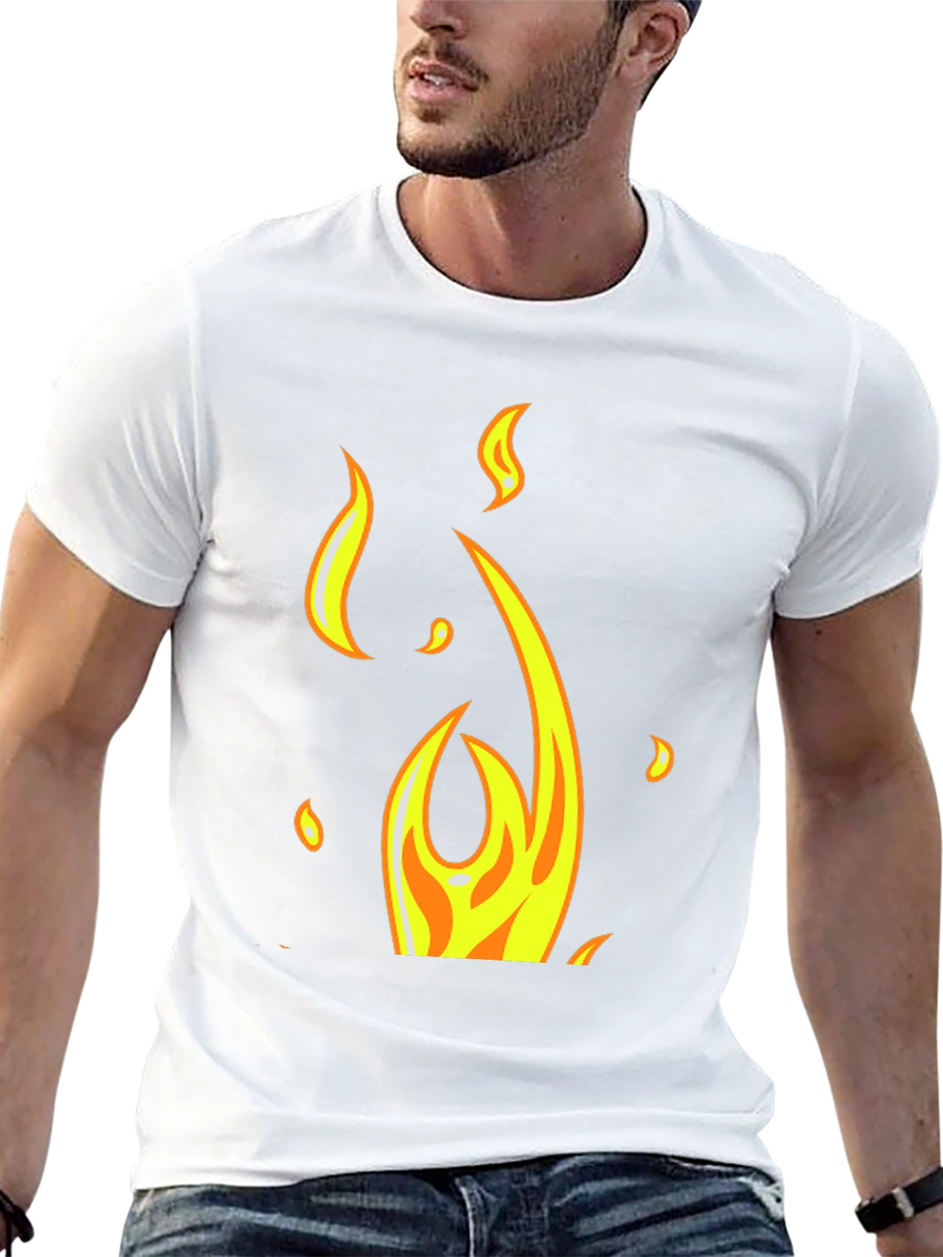 Flaming Hot Graphic T-Shirt