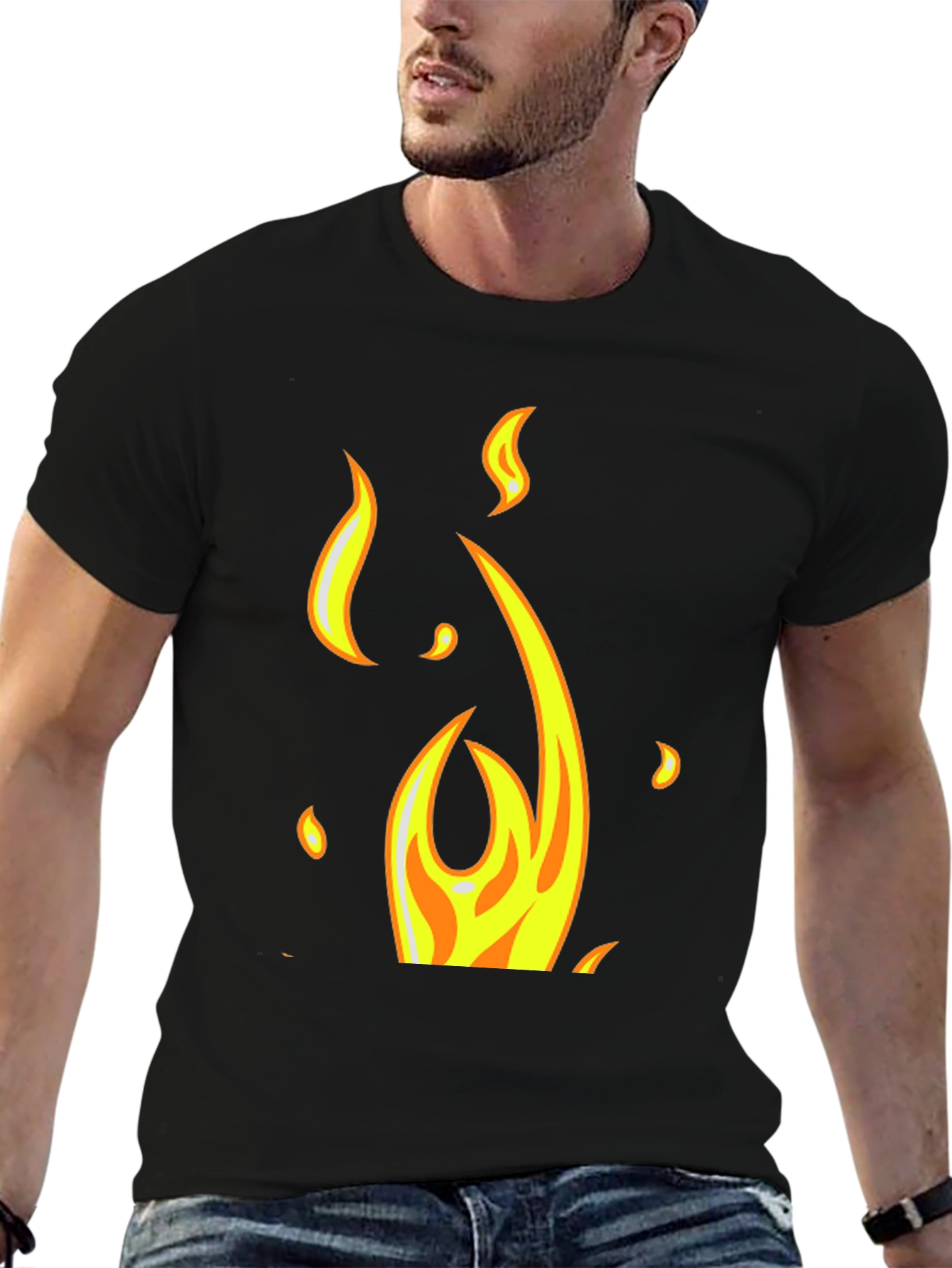 Flaming Hot Graphic T-Shirt