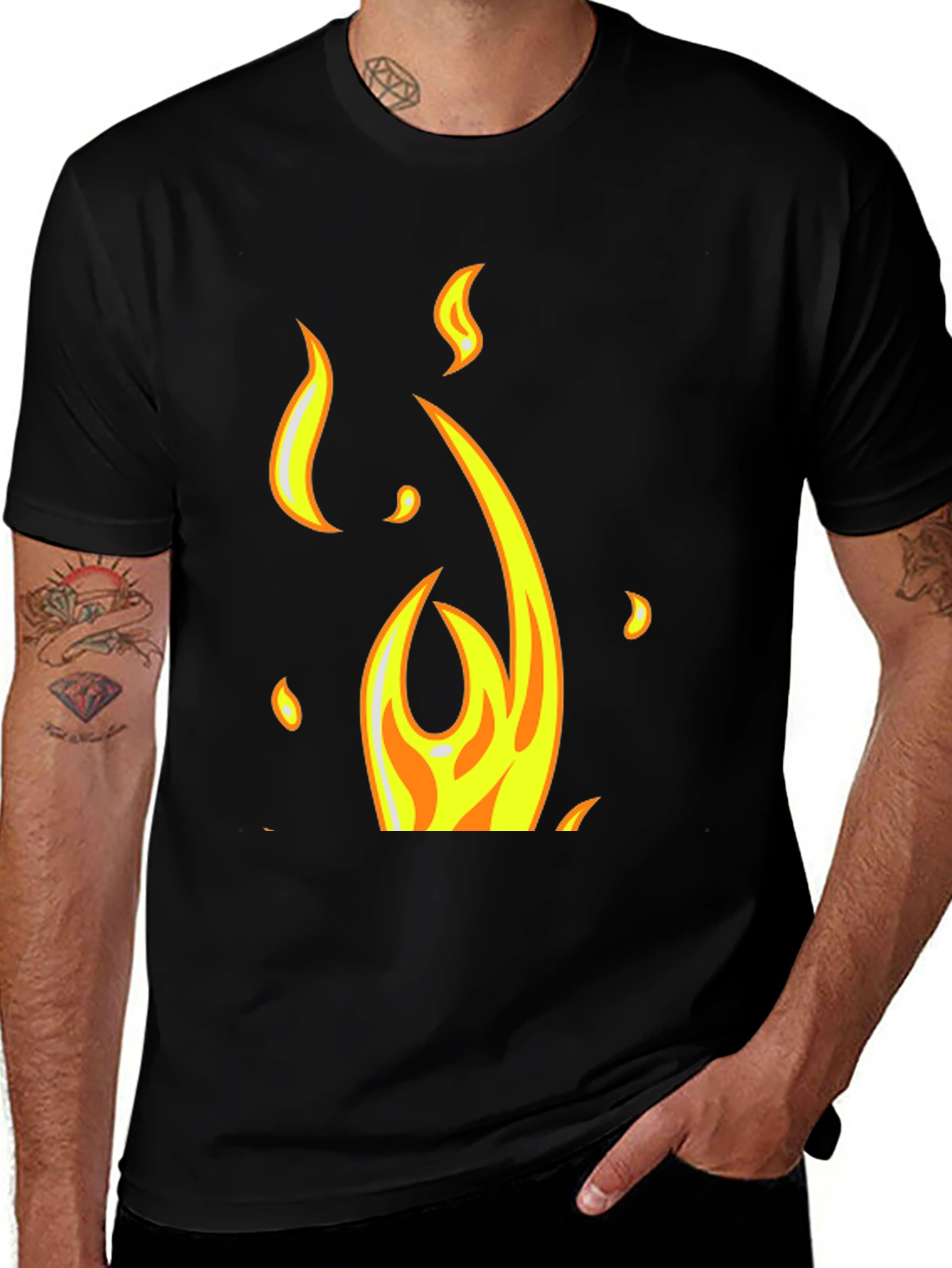 Flaming Hot Graphic T-Shirt