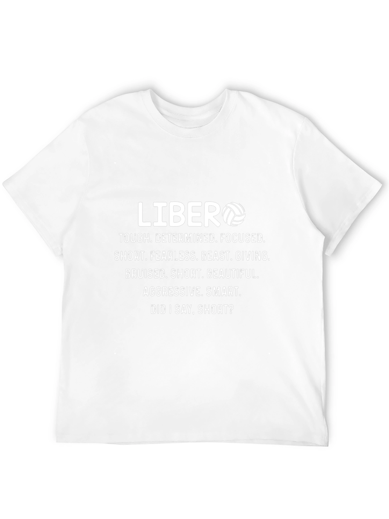 Libero Volleyball Player Graphic T-Shirt