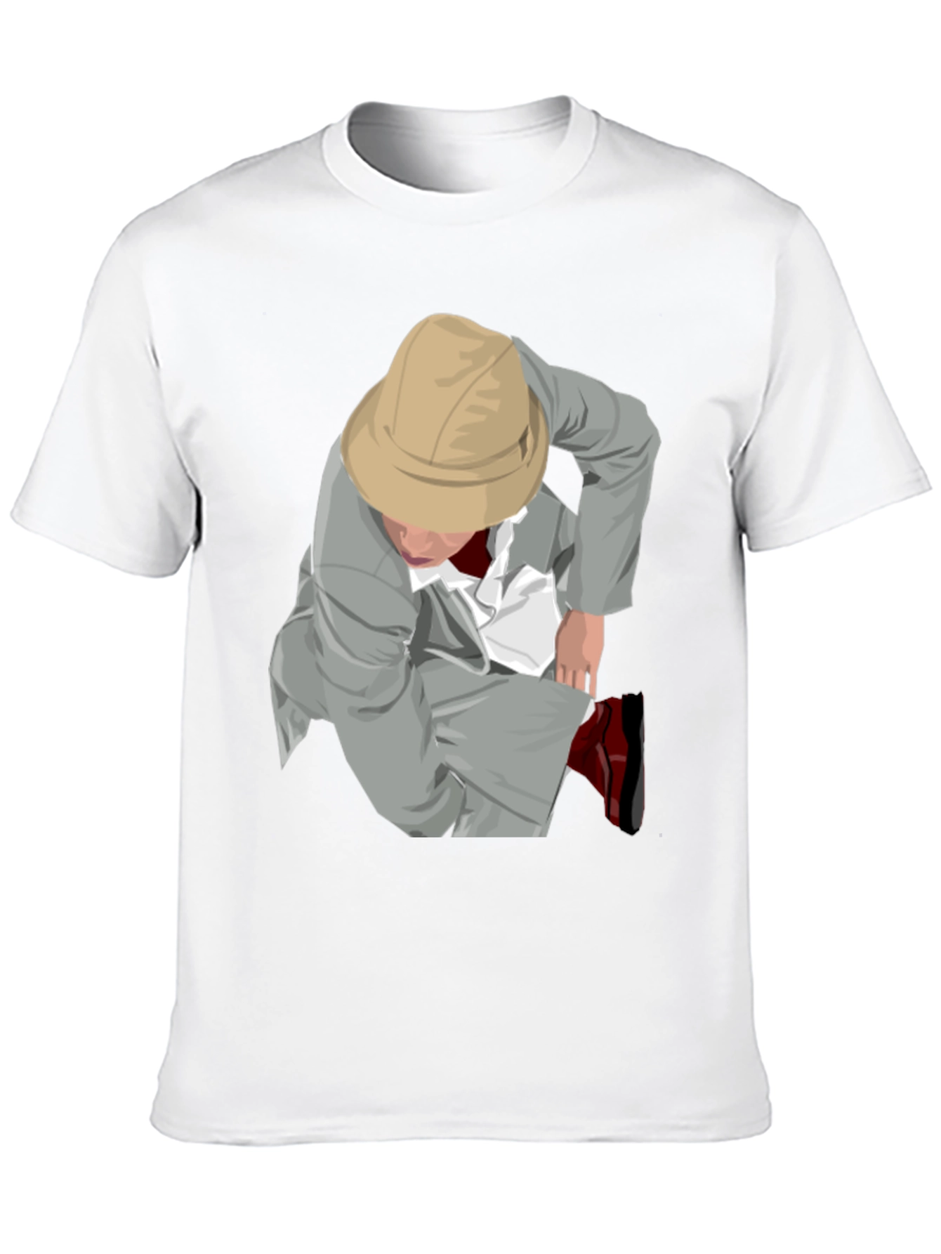 Illustrated Adventurer Graphic Tee - Black