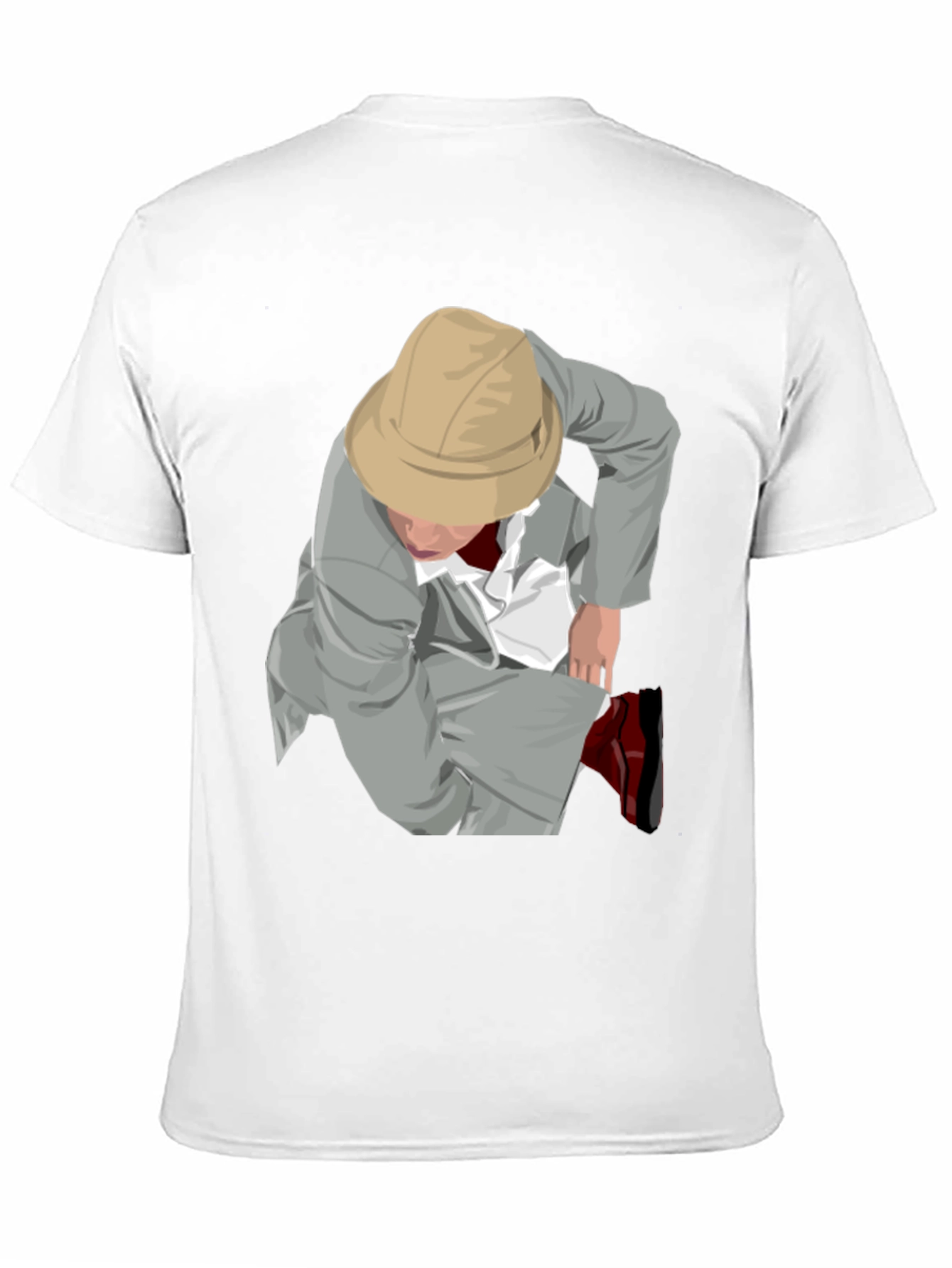 Illustrated Adventurer Graphic Tee - Black