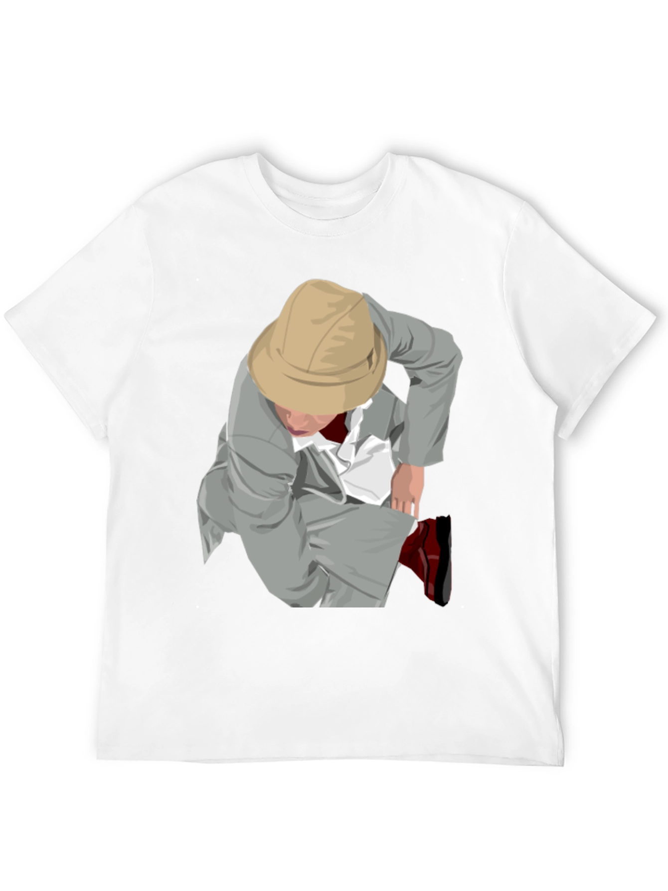 Illustrated Adventurer Graphic Tee - Black