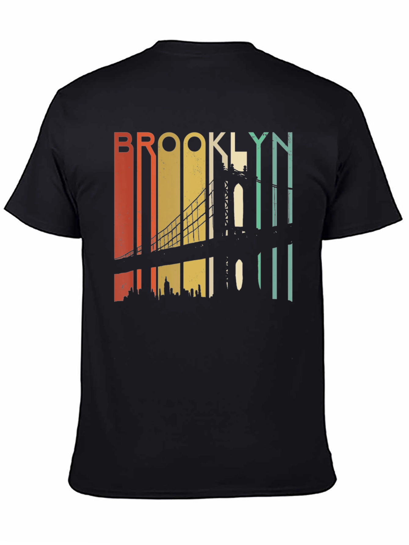 Retro Brooklyn Bridge Graphic T-Shirt