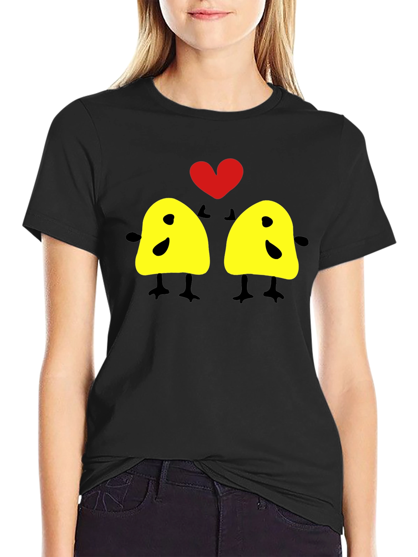 Cute Chick Love Graphic Tee