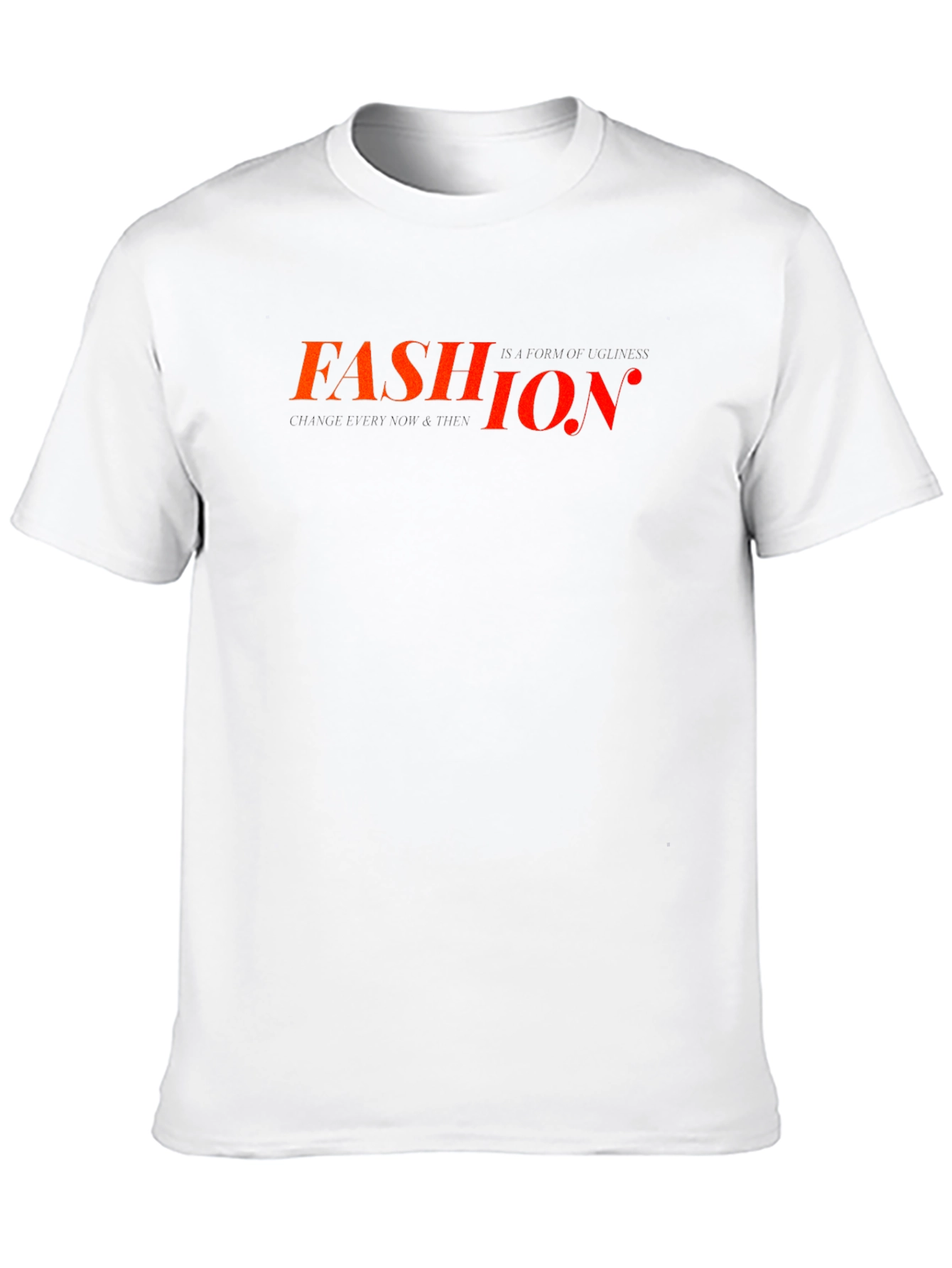 Fashion Graphic Tee - Stylish Black Cotton T-Shirt