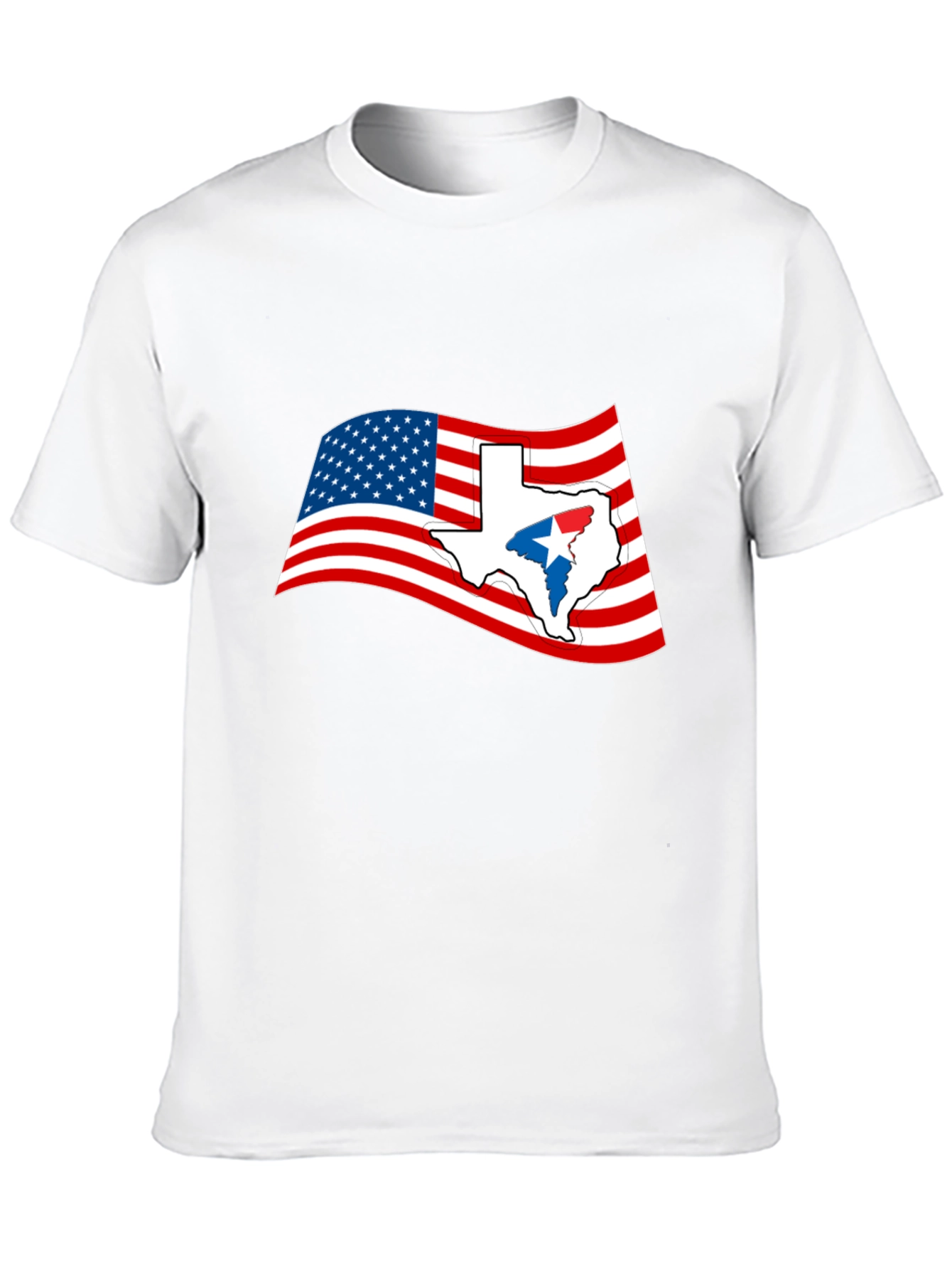 Texas Flag Graphic Tee - USA Pride