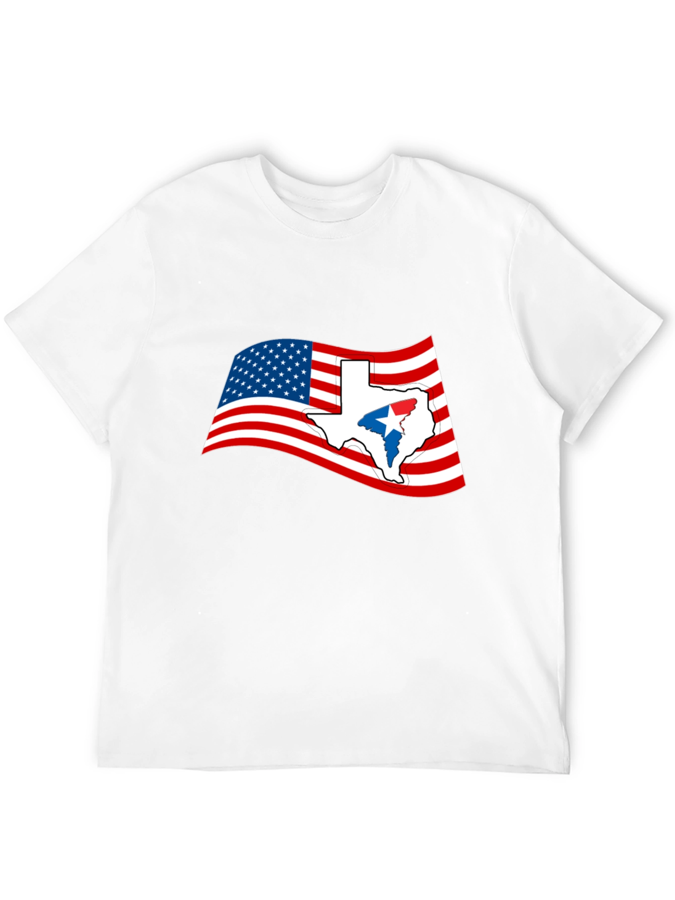 Texas Flag Graphic Tee - USA Pride