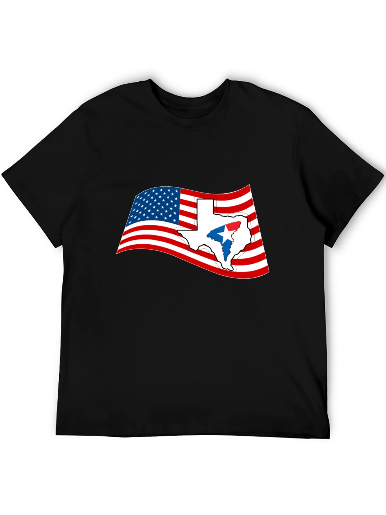 Texas Flag Graphic Tee - USA Pride