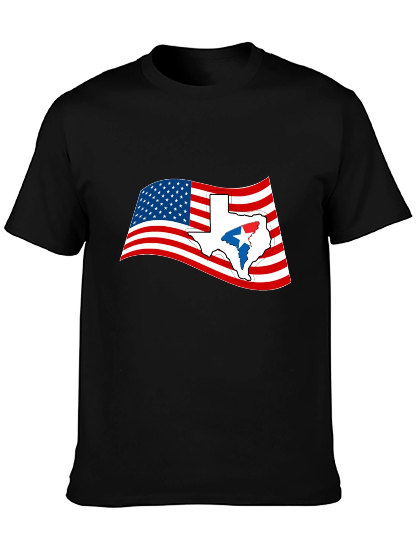 Texas Flag Graphic Tee - USA Pride