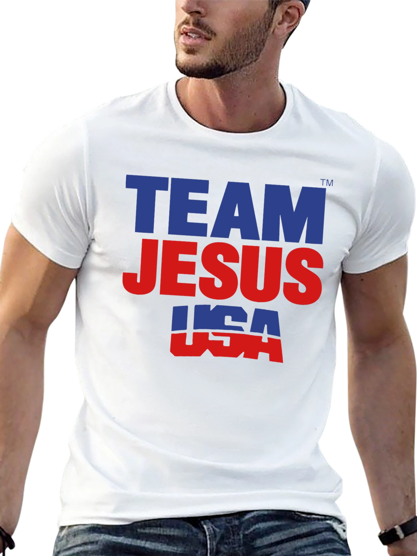Team Jesus USA Graphic T-Shirt