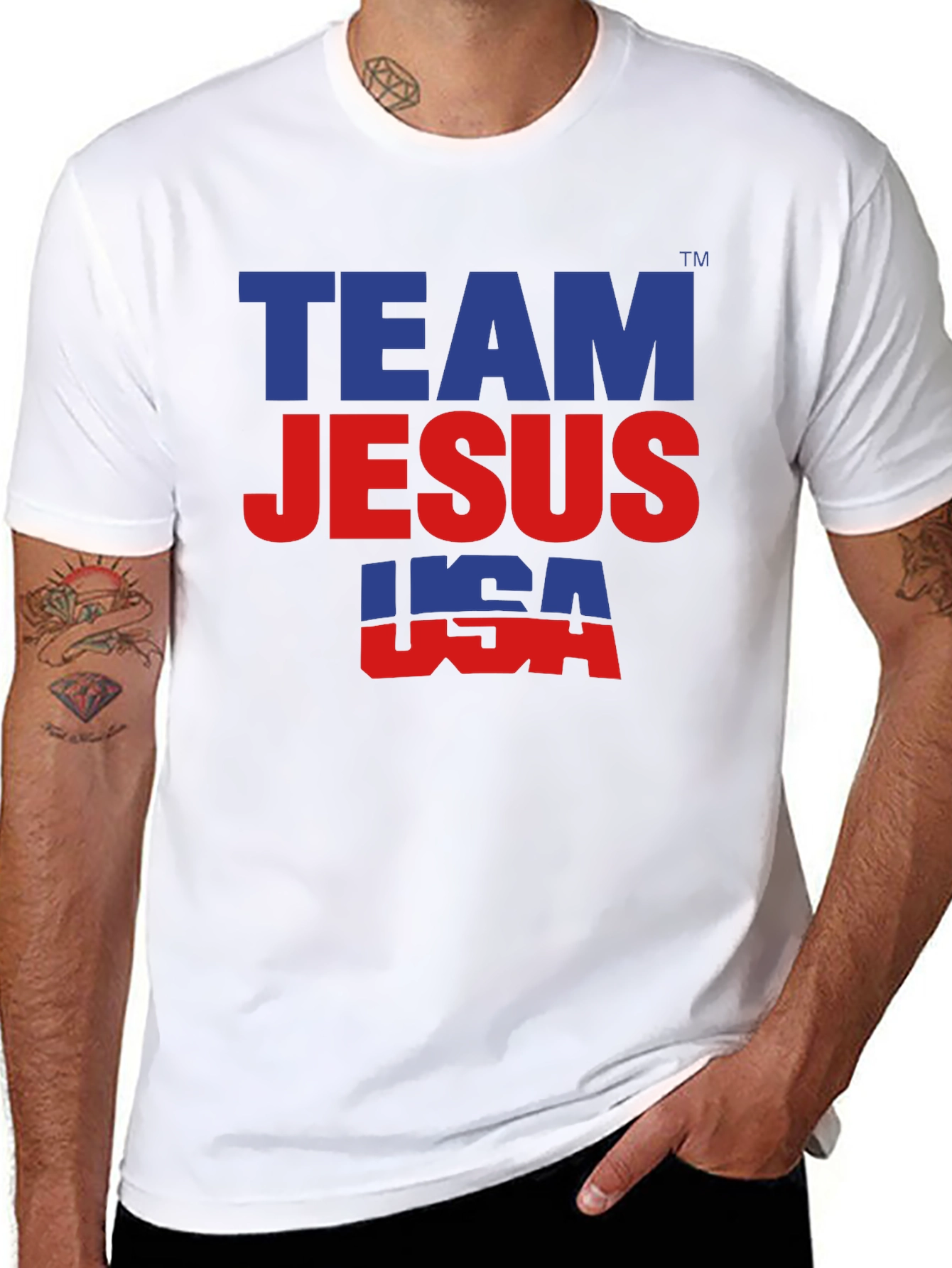 Team Jesus USA Graphic T-Shirt