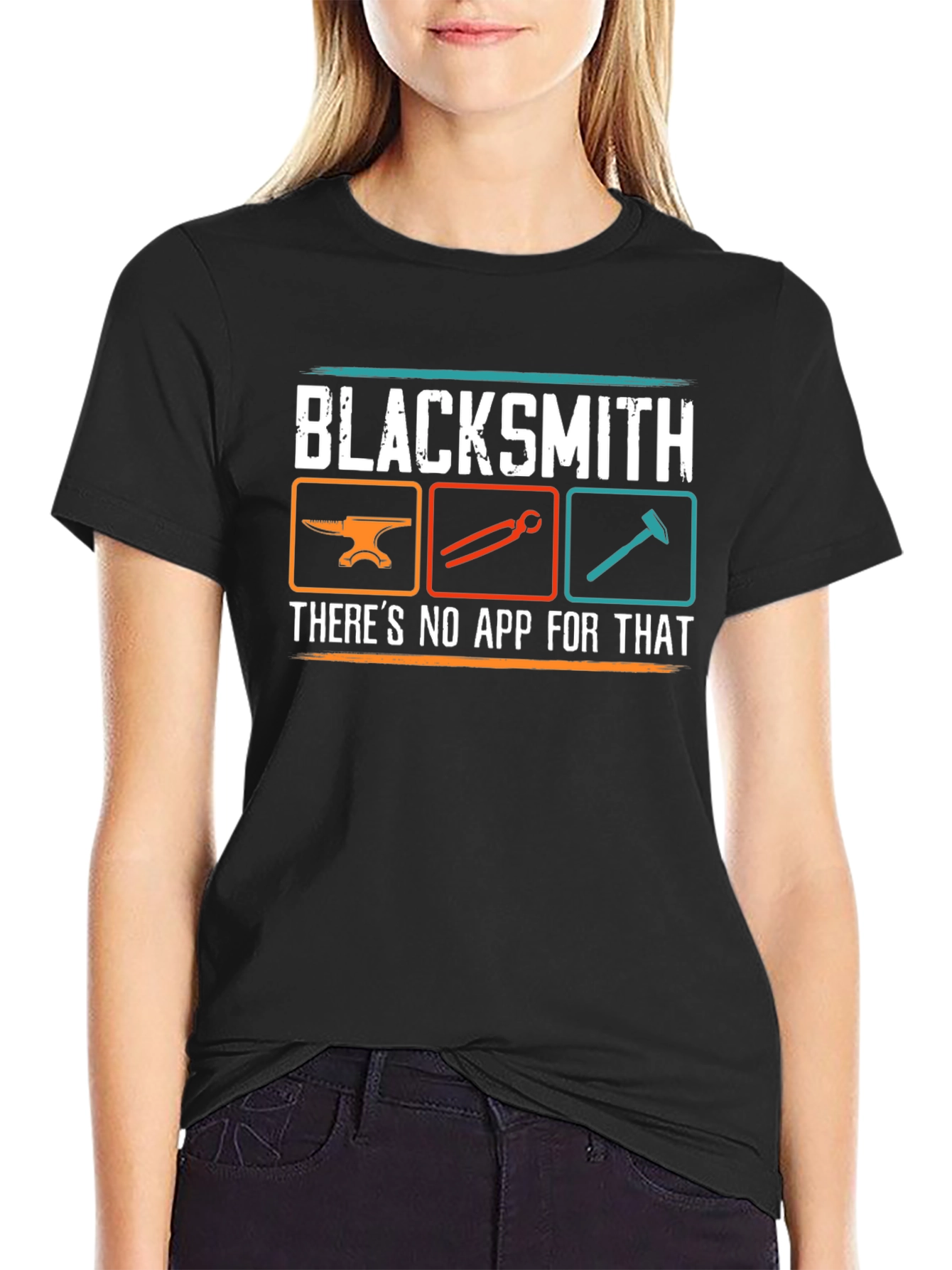 Blacksmith No App For That Graphic T-Shirt