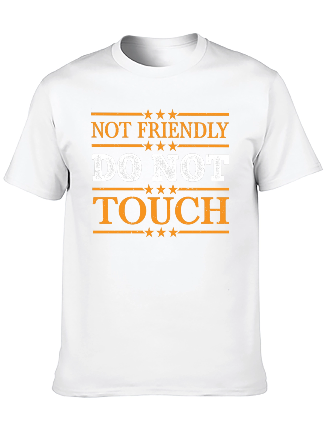 Not Friendly Do Not Touch Graphic T-Shirt