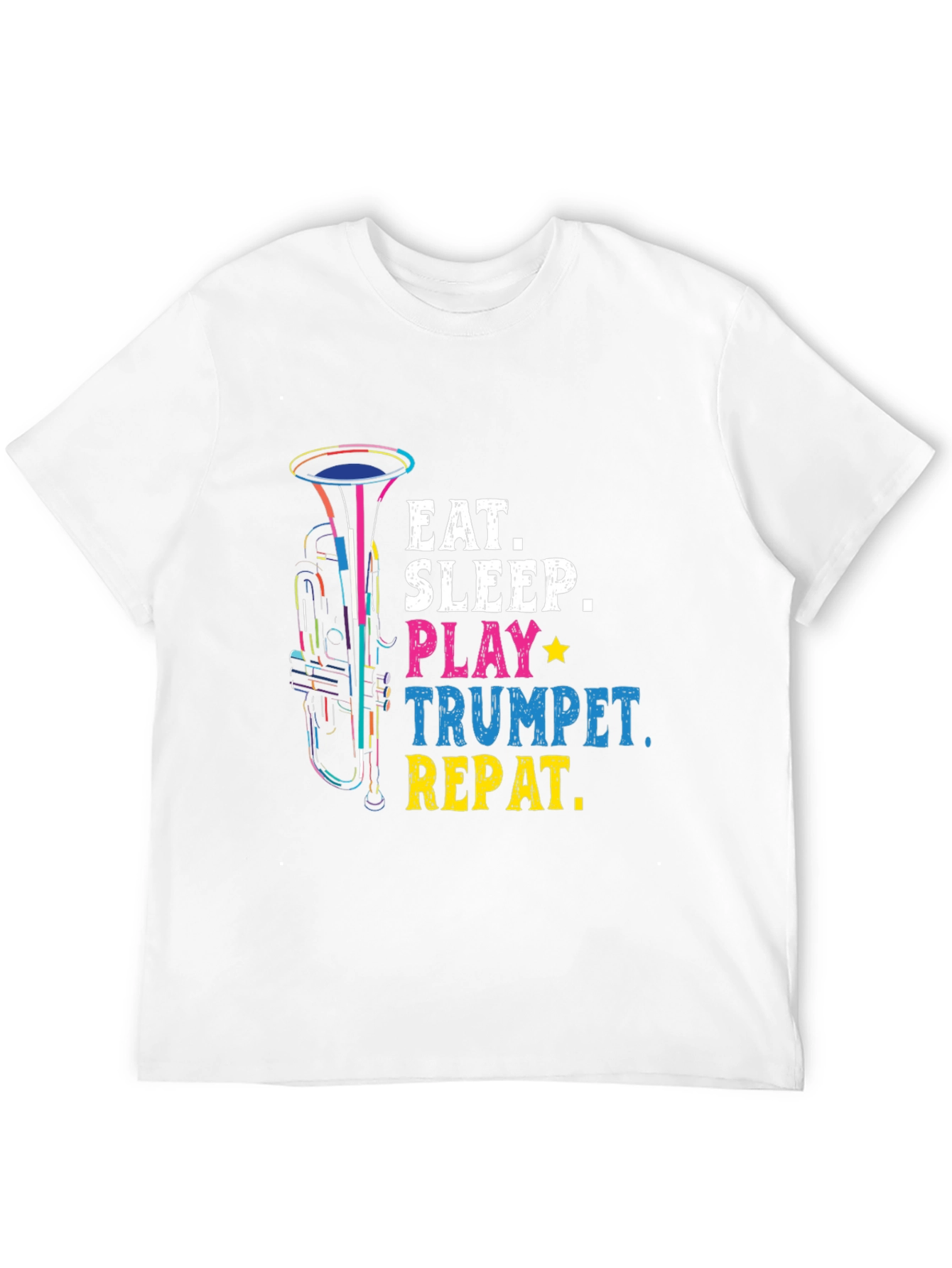 Eat Sleep Play Trumpet Repeat T-Shirt Music Lover Gift