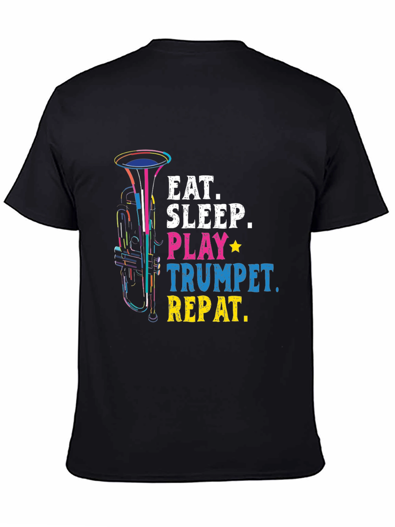 Eat Sleep Play Trumpet Repeat T-Shirt Music Lover Gift