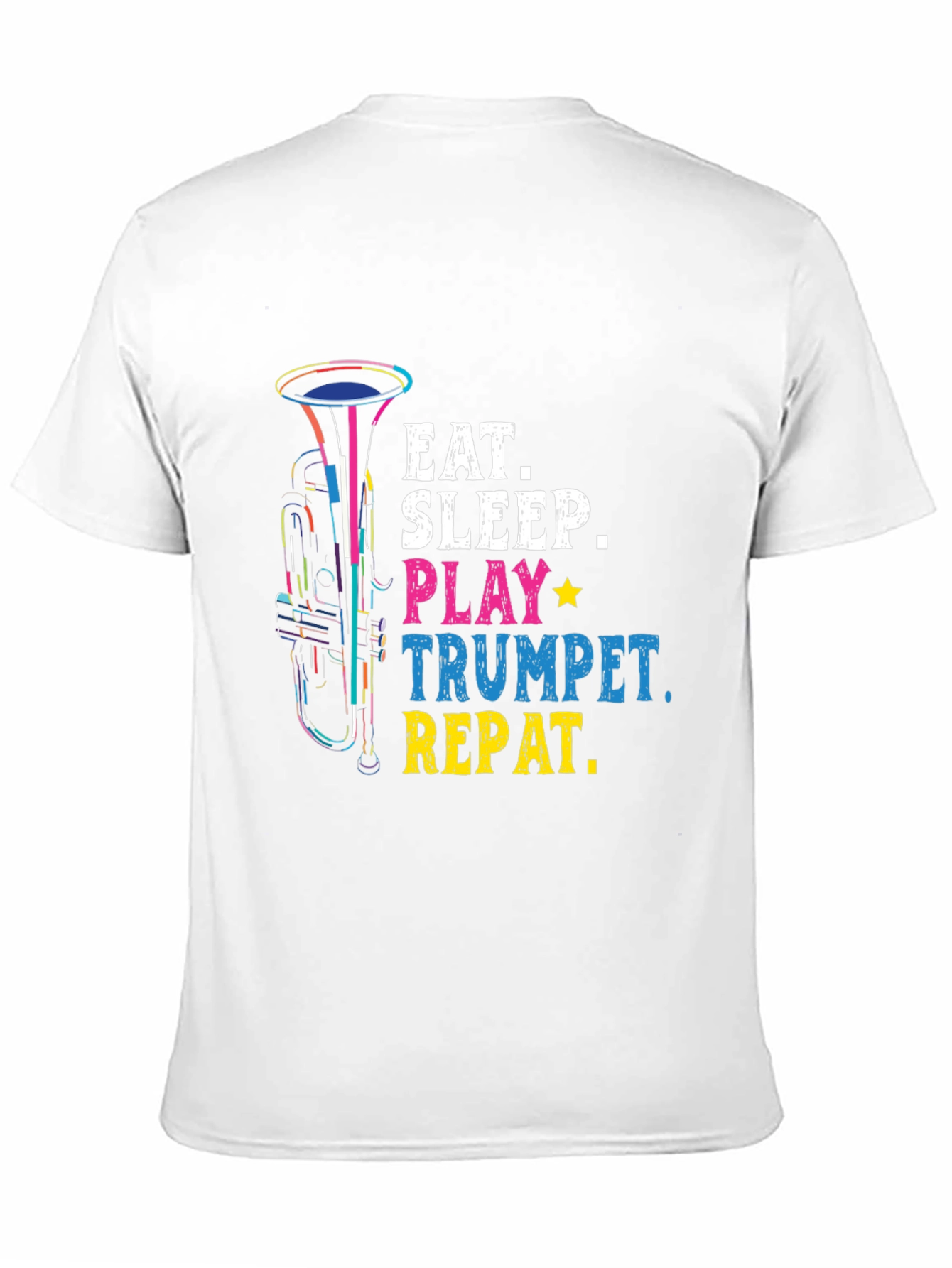 Eat Sleep Play Trumpet Repeat T-Shirt Music Lover Gift