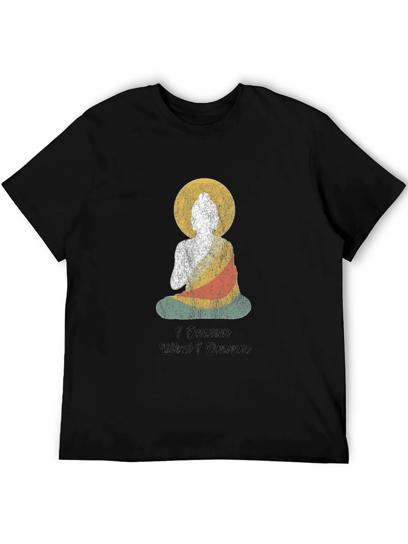 I Ommm What I Ommm Buddha Graphic T-Shirt