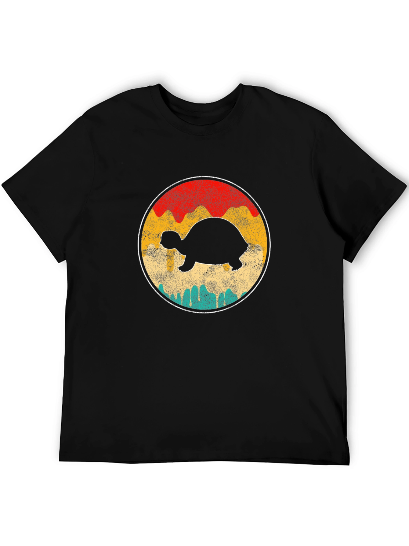 Retro Turtle Graphic T-Shirt