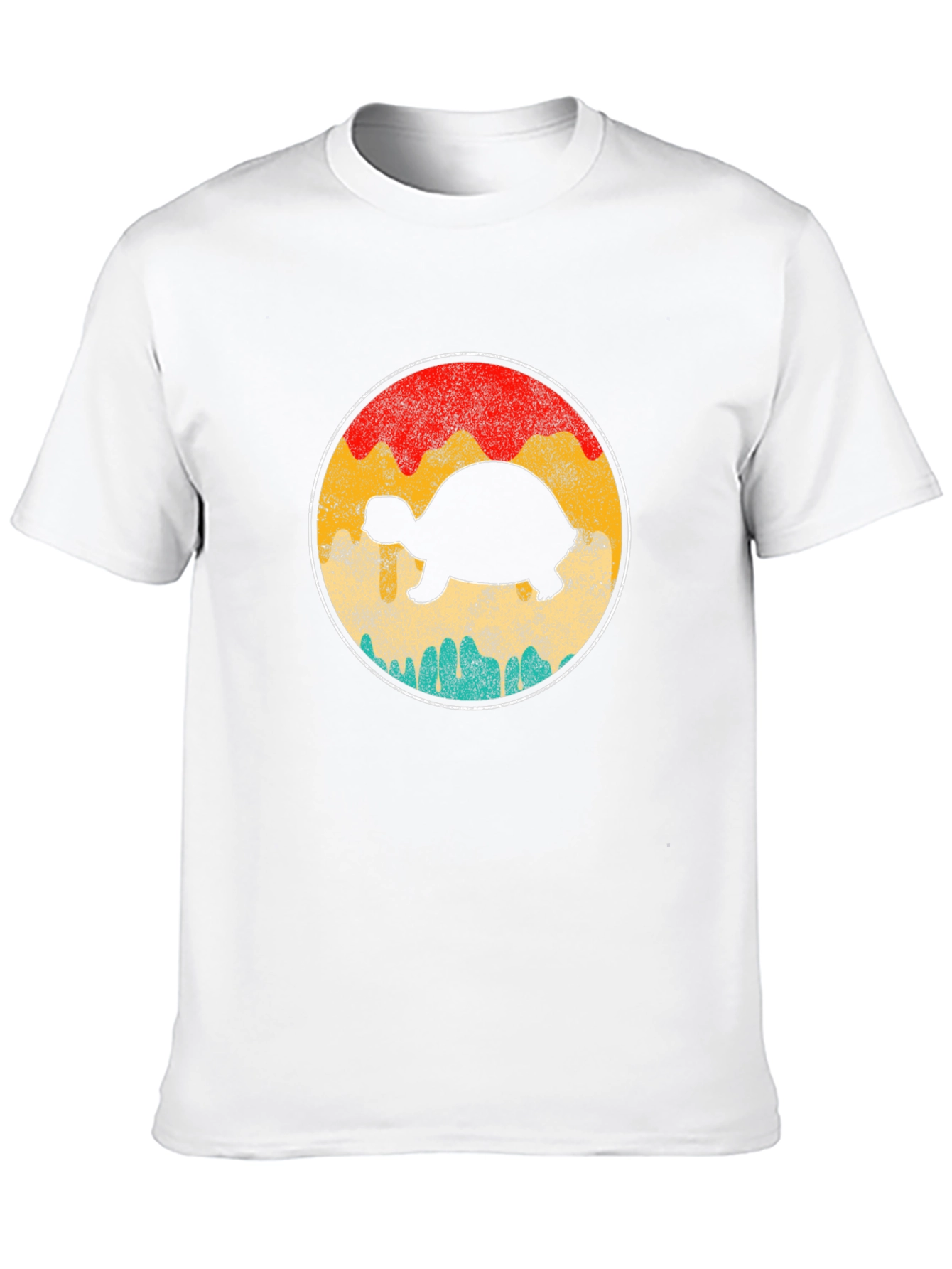 Retro Turtle Graphic T-Shirt