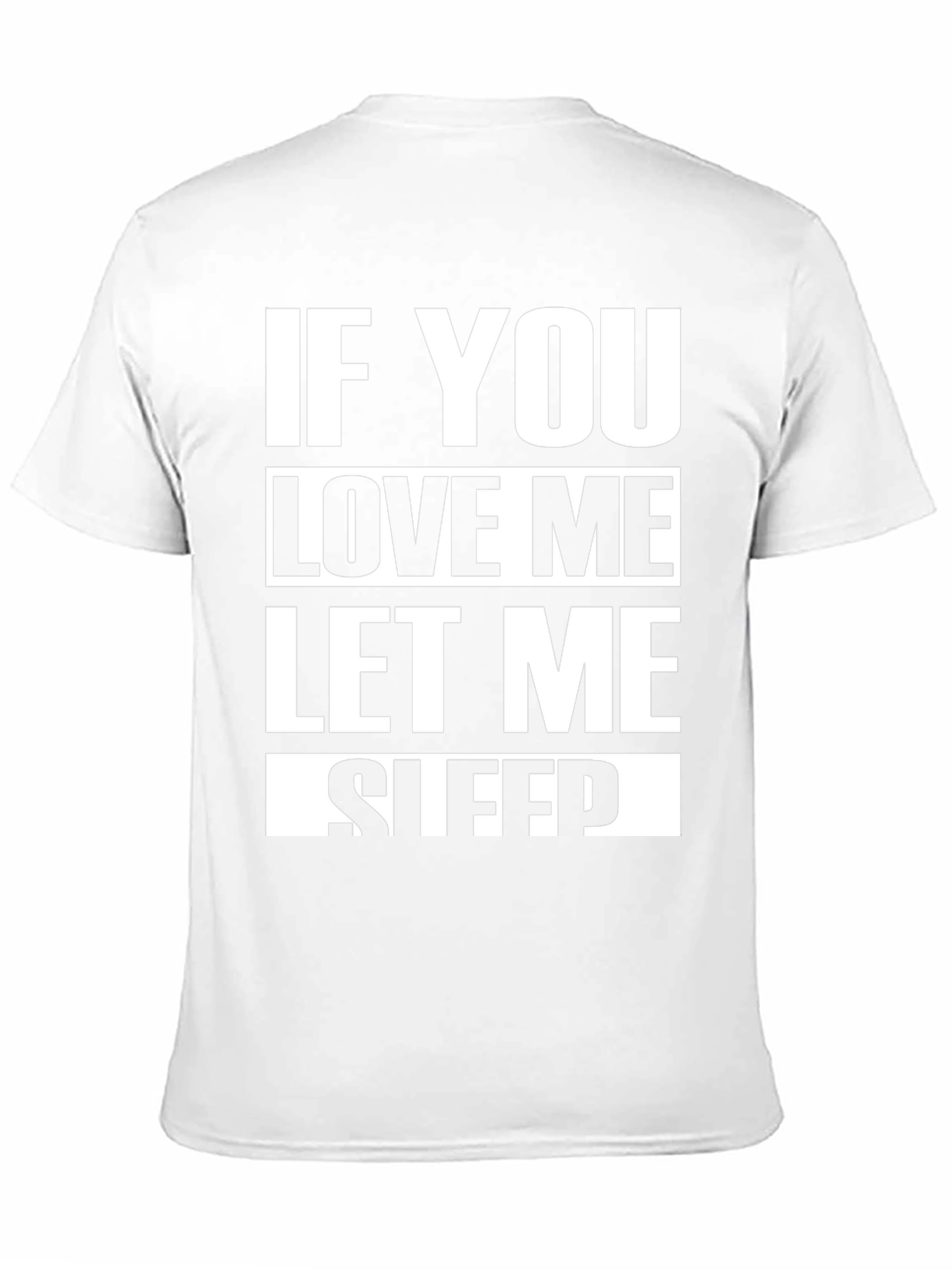 Funny Let Me Sleep Black Graphic Tee