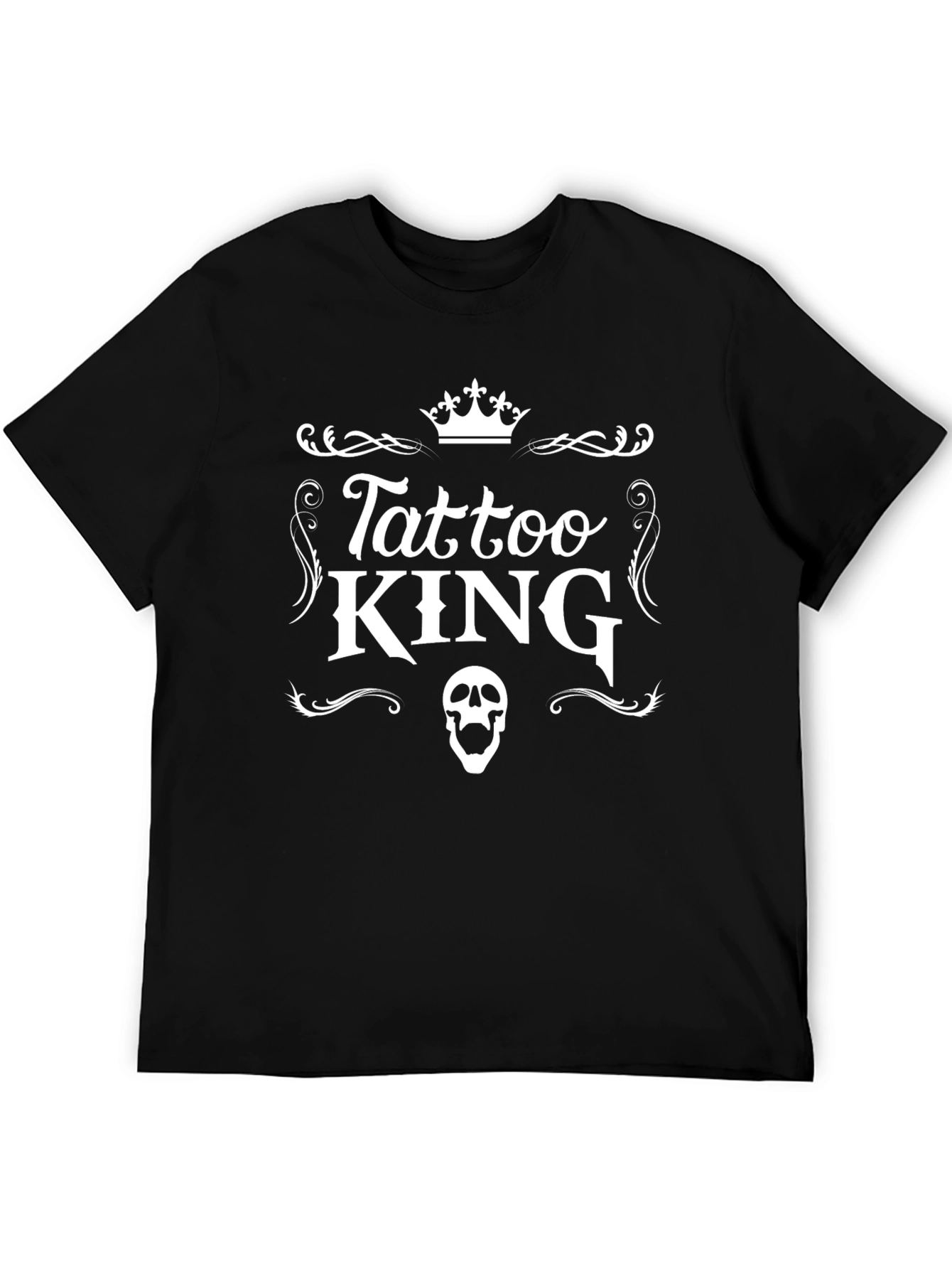 Tattoo King Black Graphic Tee