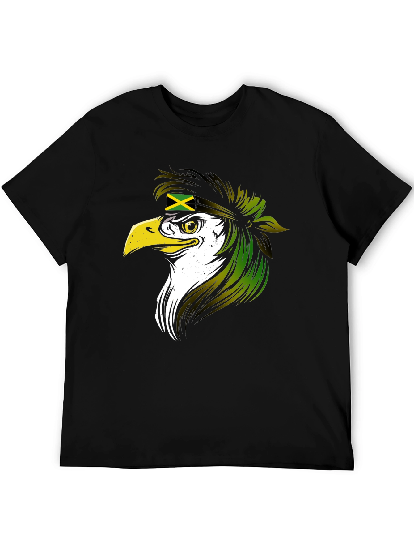 Jamaican Eagle Black T-Shirt